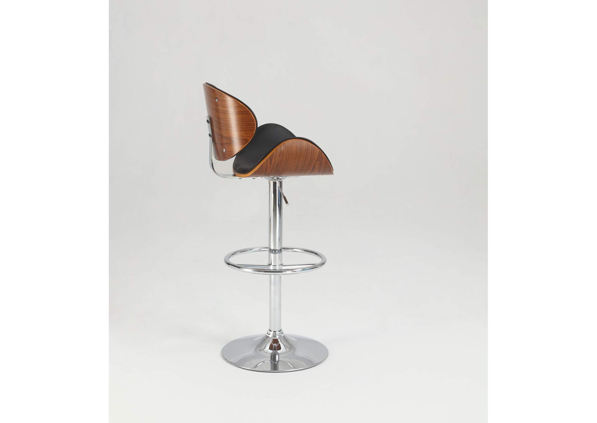 Modern Oversized Height-Adjustable Swivel Stool image 4