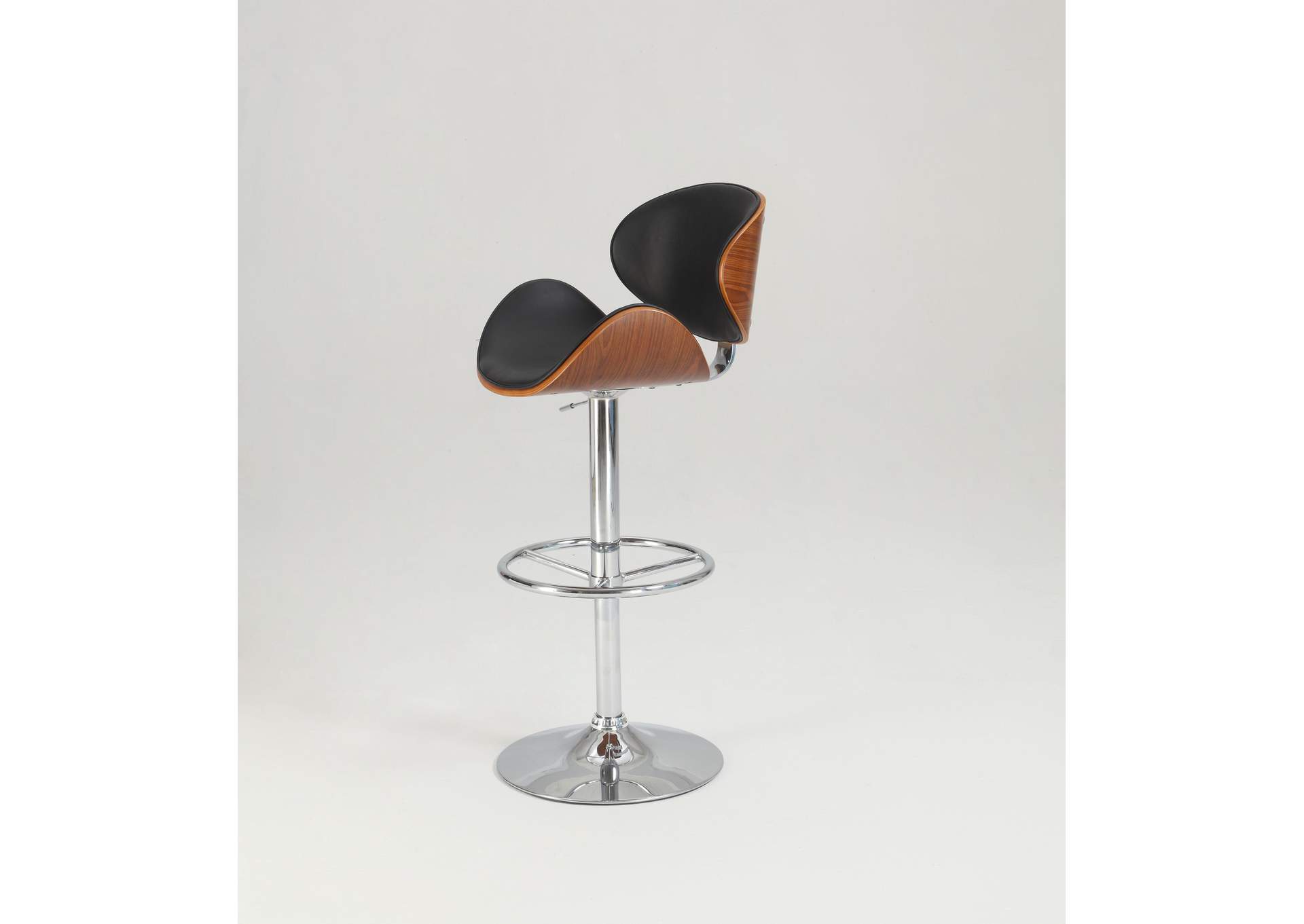 Modern Oversized Height-Adjustable Swivel Stool image 5