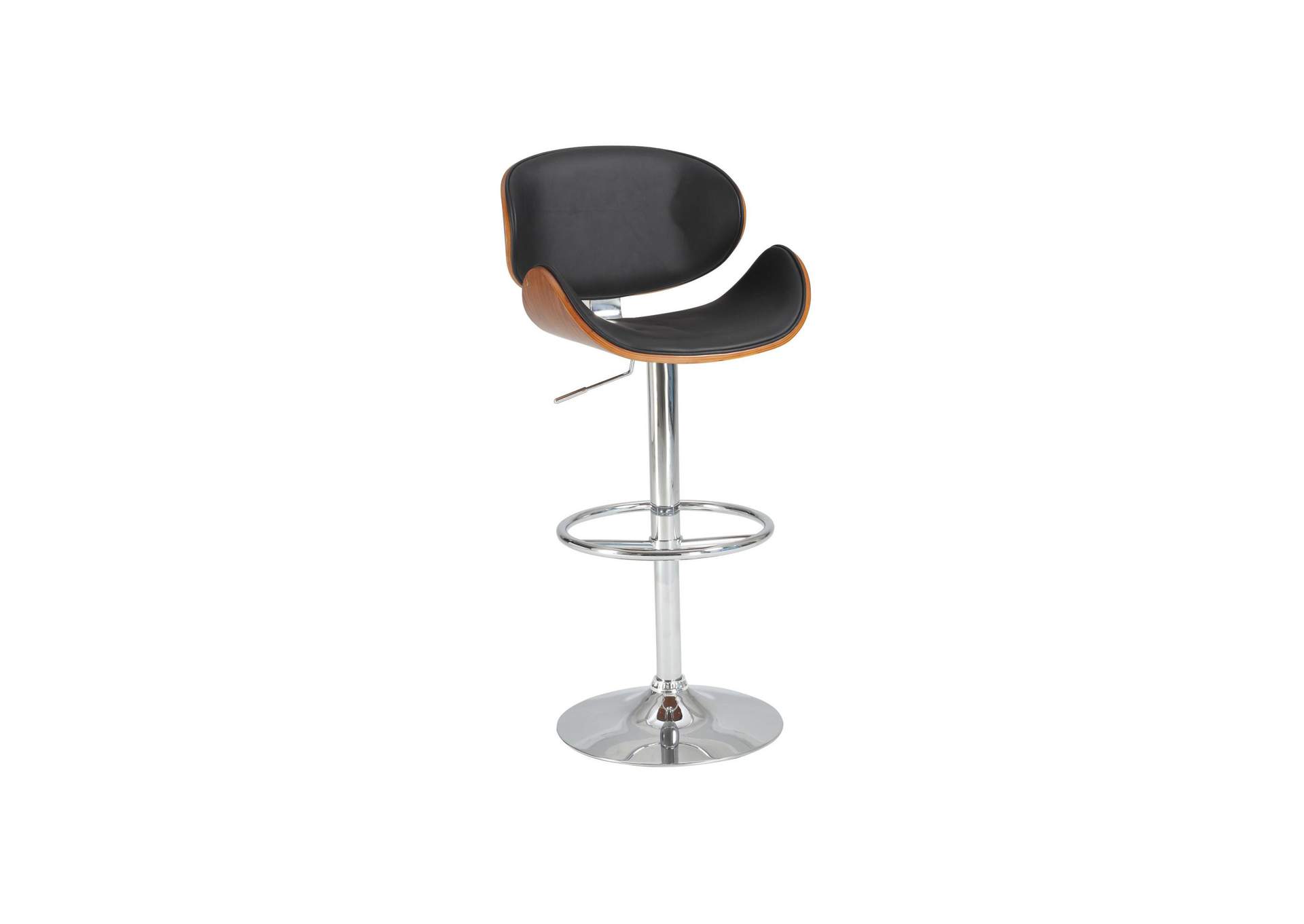 Modern Oversized Height-Adjustable Swivel Stool image 3
