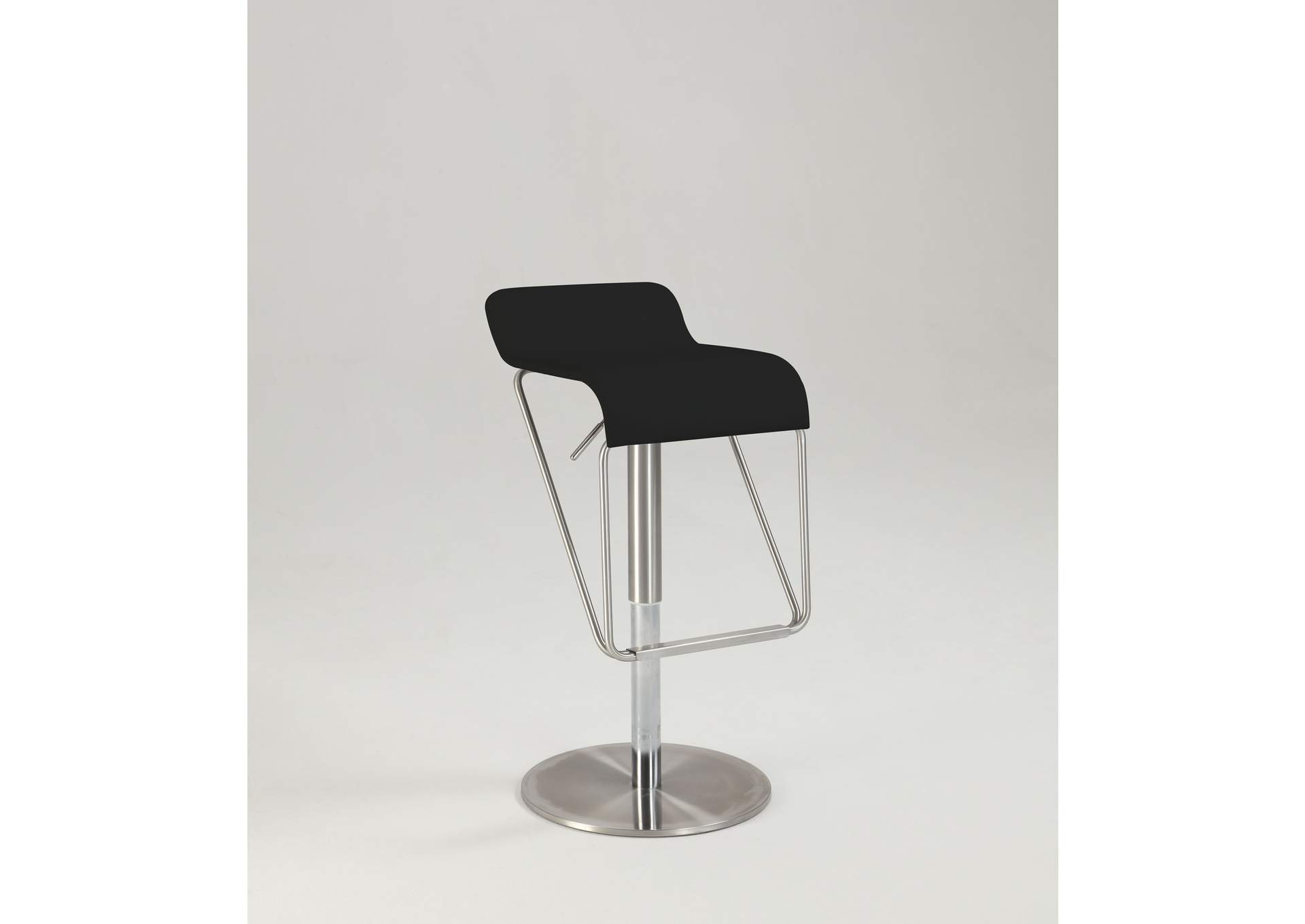 Low Back Pneumatic-Adjustable Swivel Stool image 1