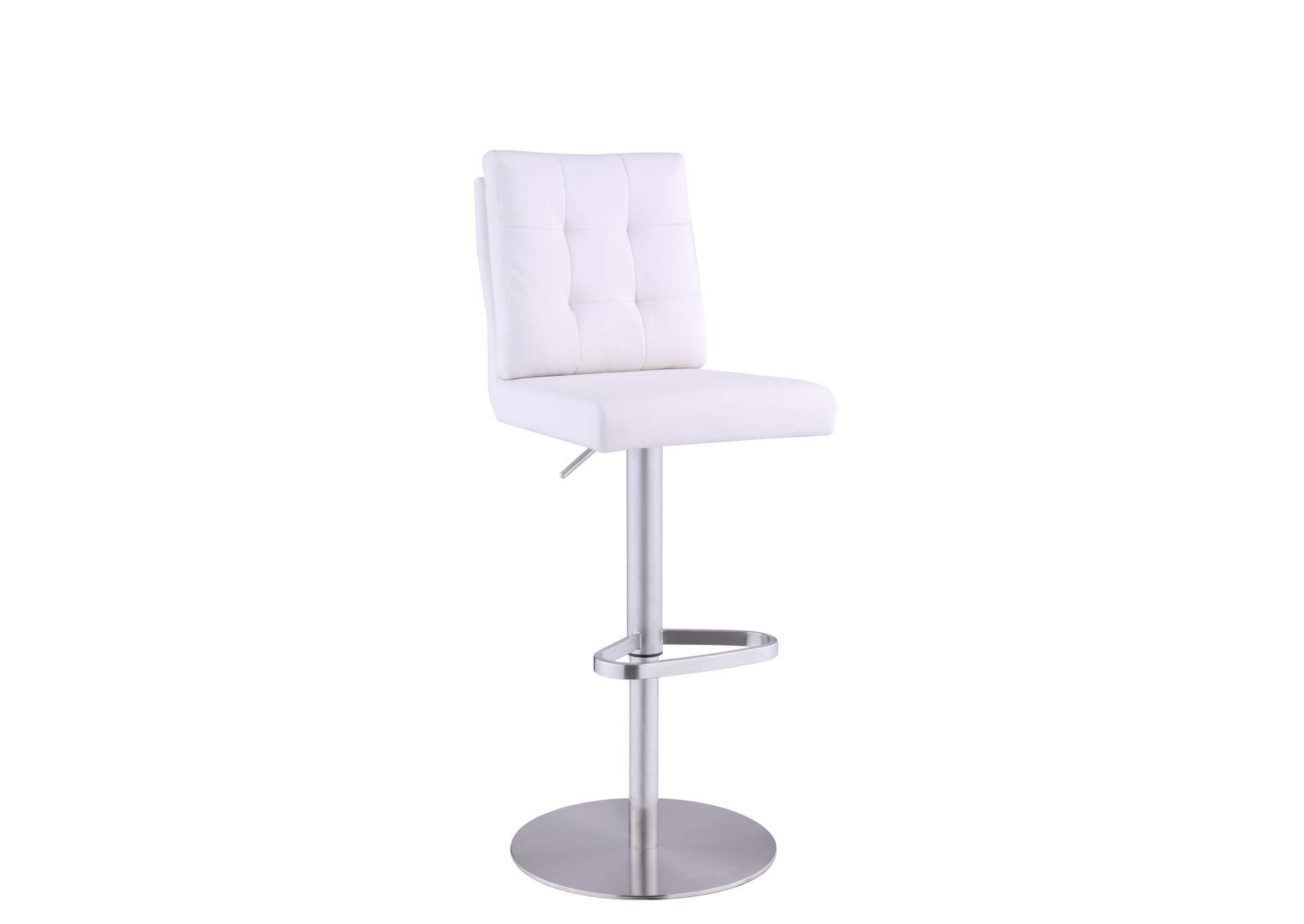 Tufted Back Pneumatic-Adjustable Stool image 3