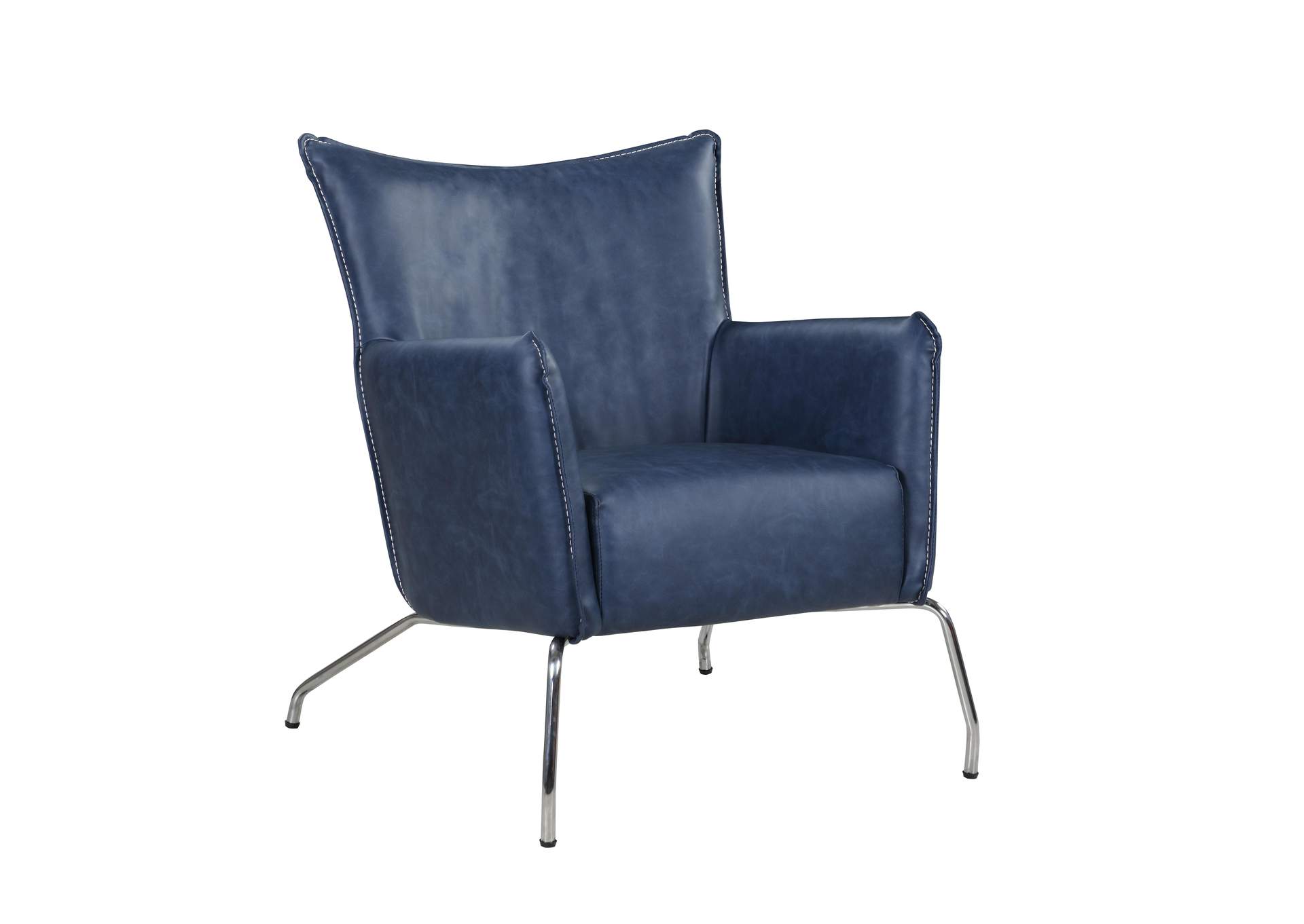 Accent Chair With Steel Frame