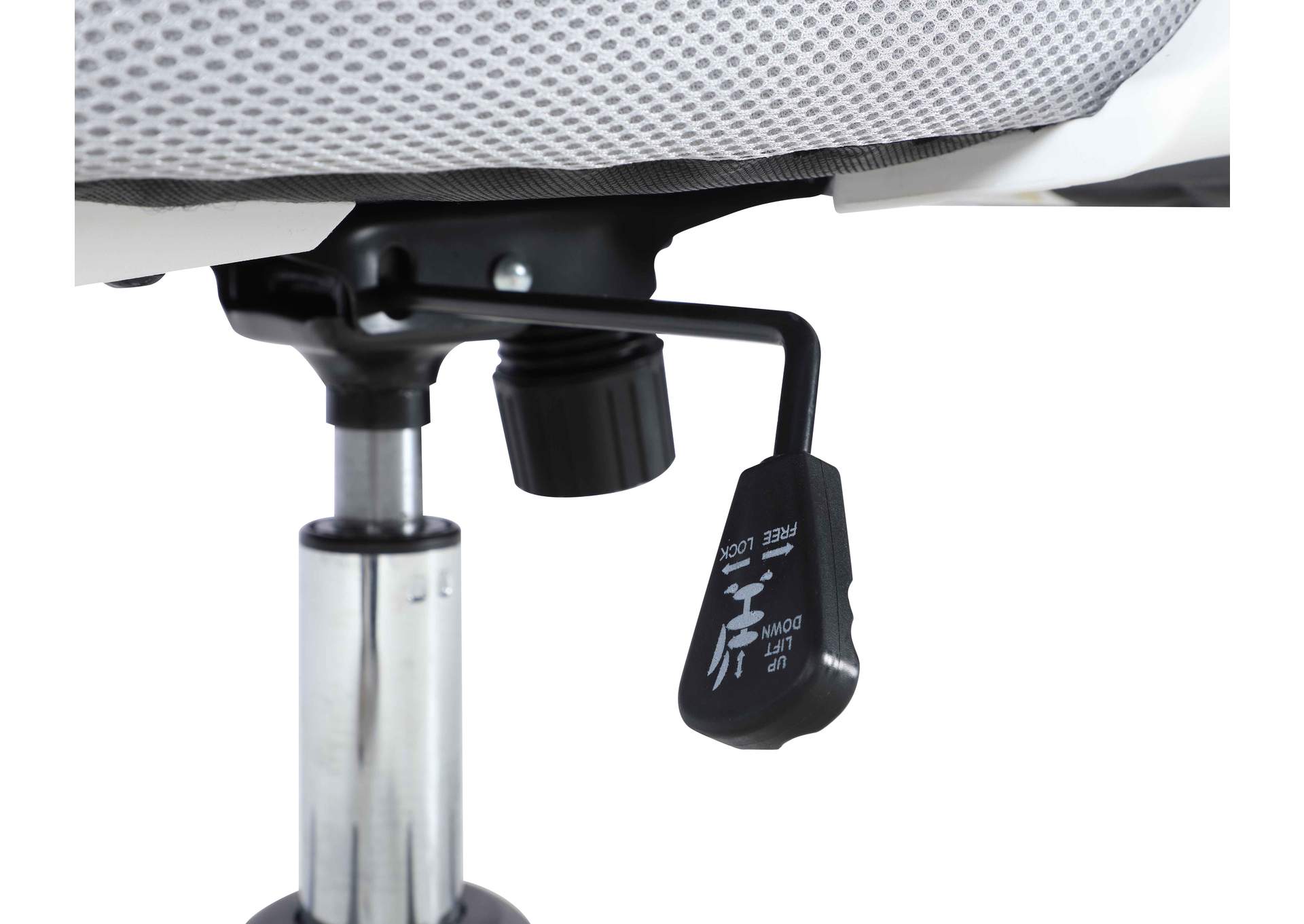 Contemporary Pneumatic Adjustable-Height Computer Chair image 10