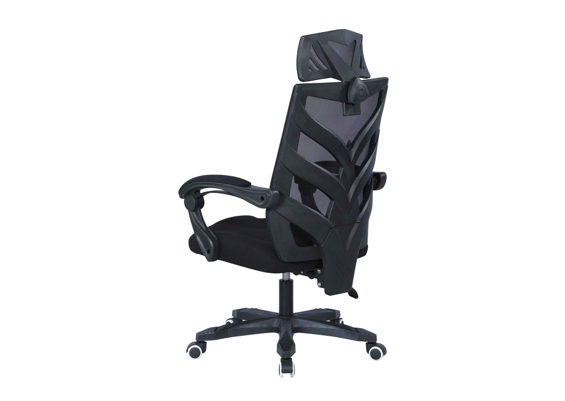 Reclining Computer Chair With Headrest & Padded Arms image 8