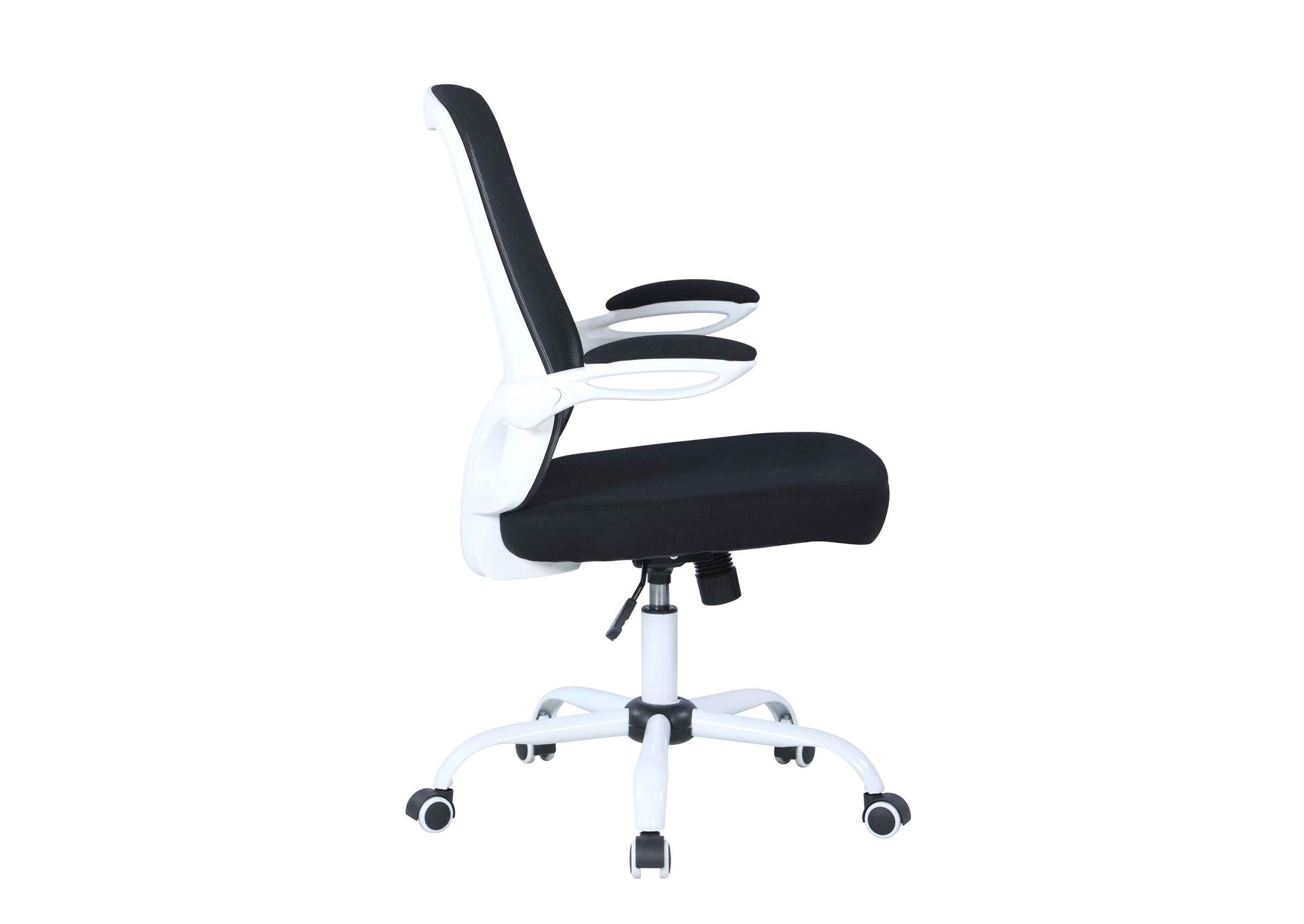 Modern Height Adjustable Computer Chair With Padded Arms image 7