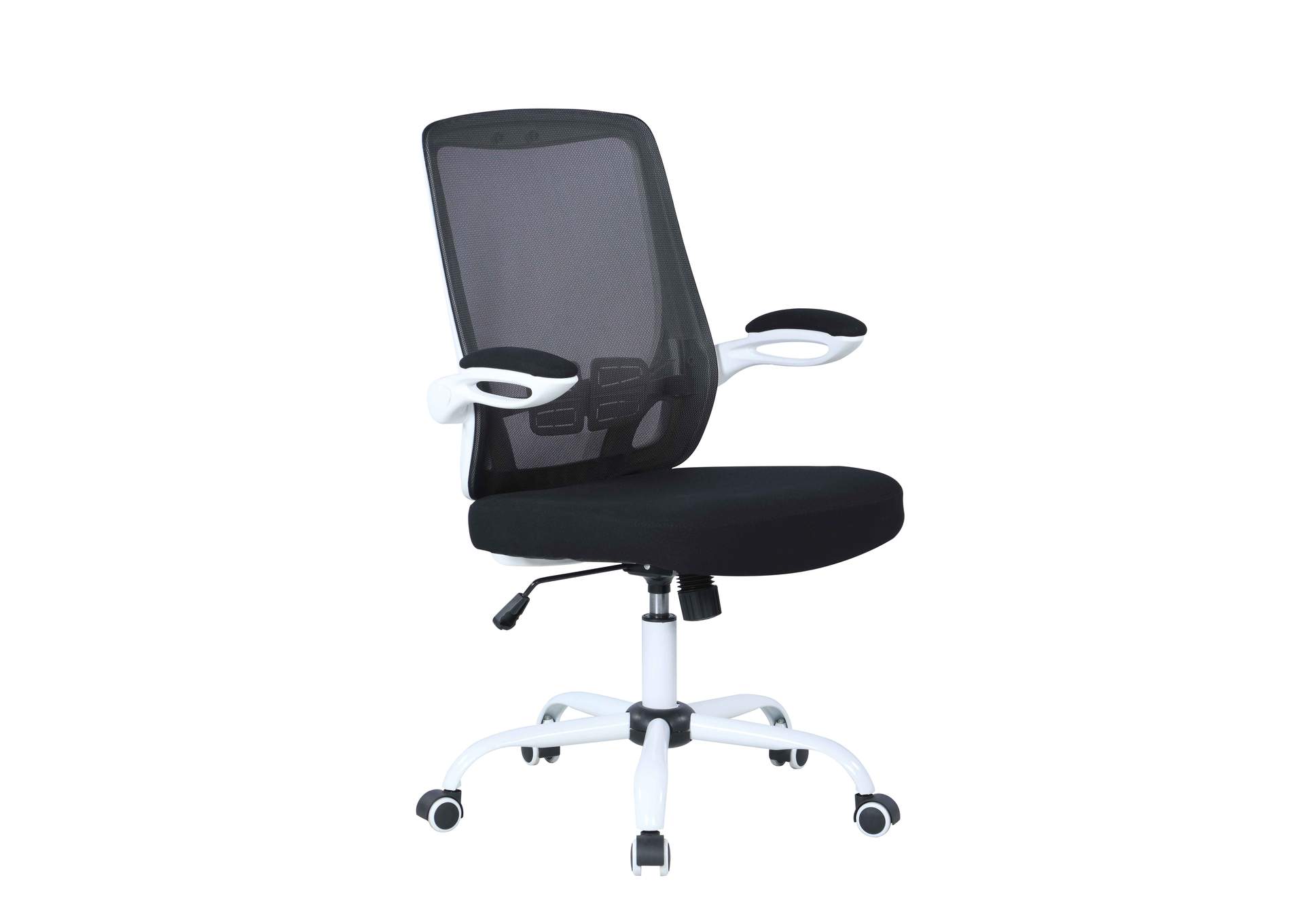 Modern Height Adjustable Computer Chair With Padded Arms image 4