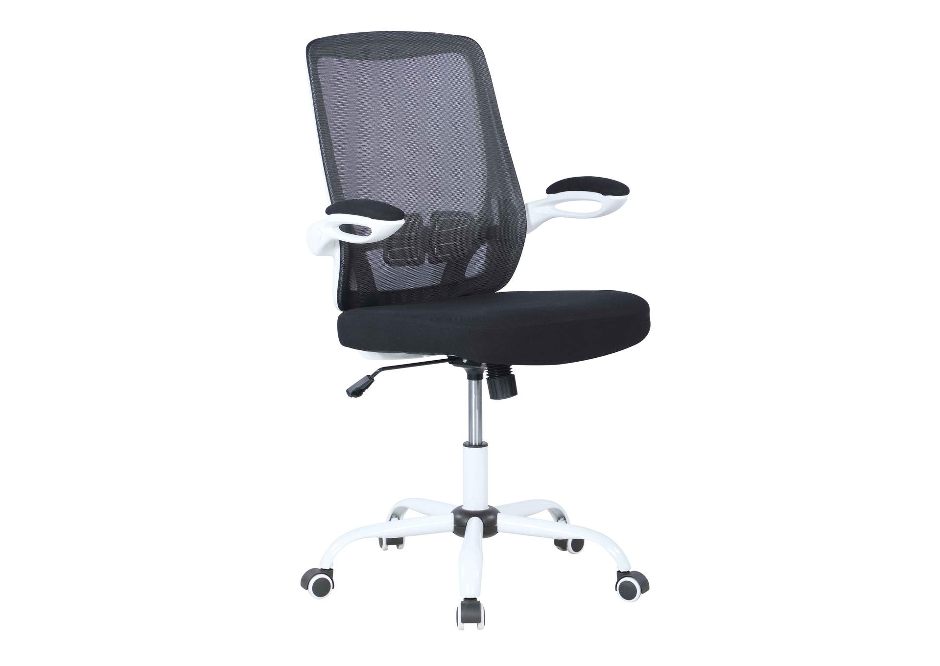 Modern Height Adjustable Computer Chair With Padded Arms image 5