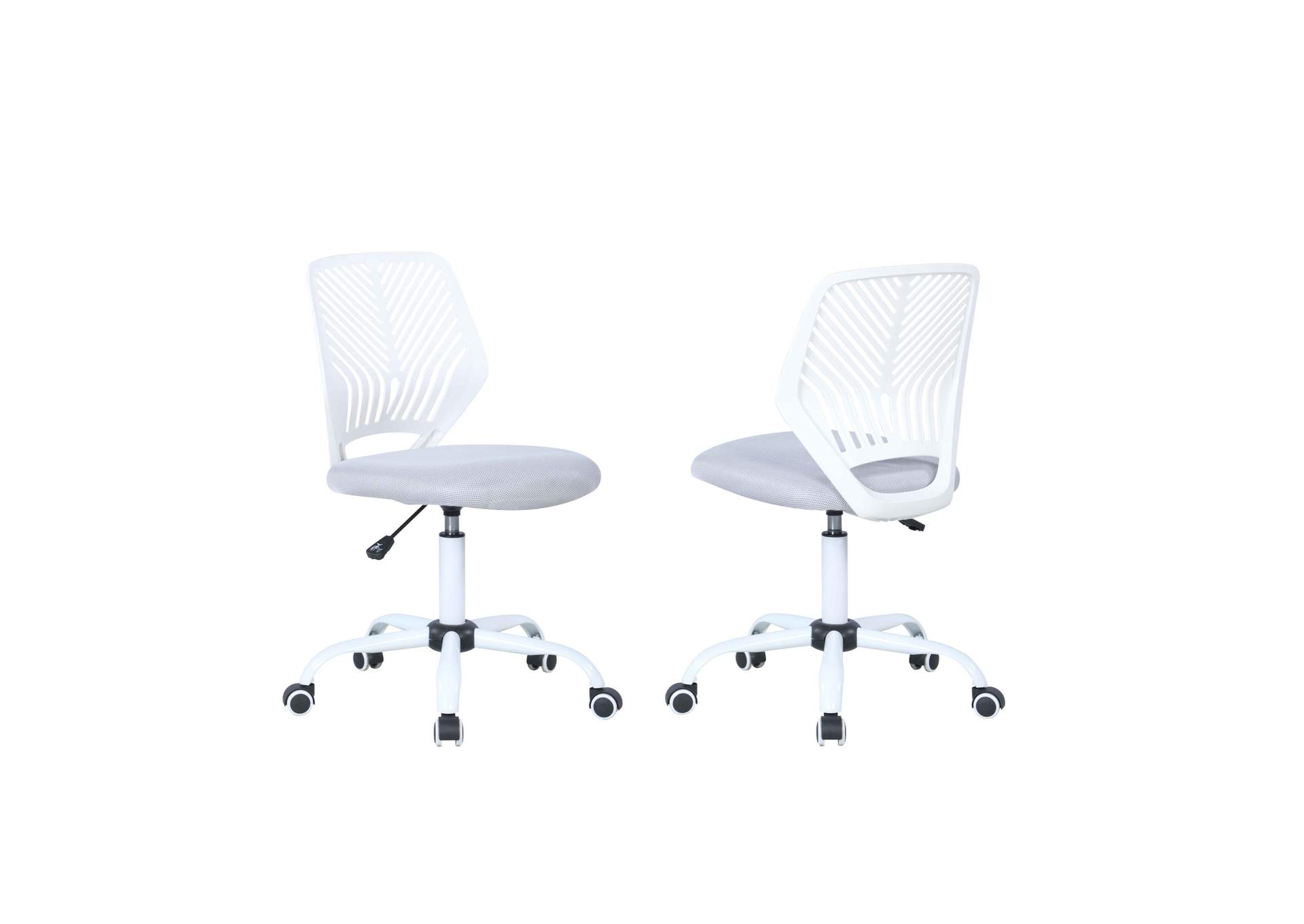 Modern 2 Tone Pneumatic Adjustable-Height Computer Chair image 3