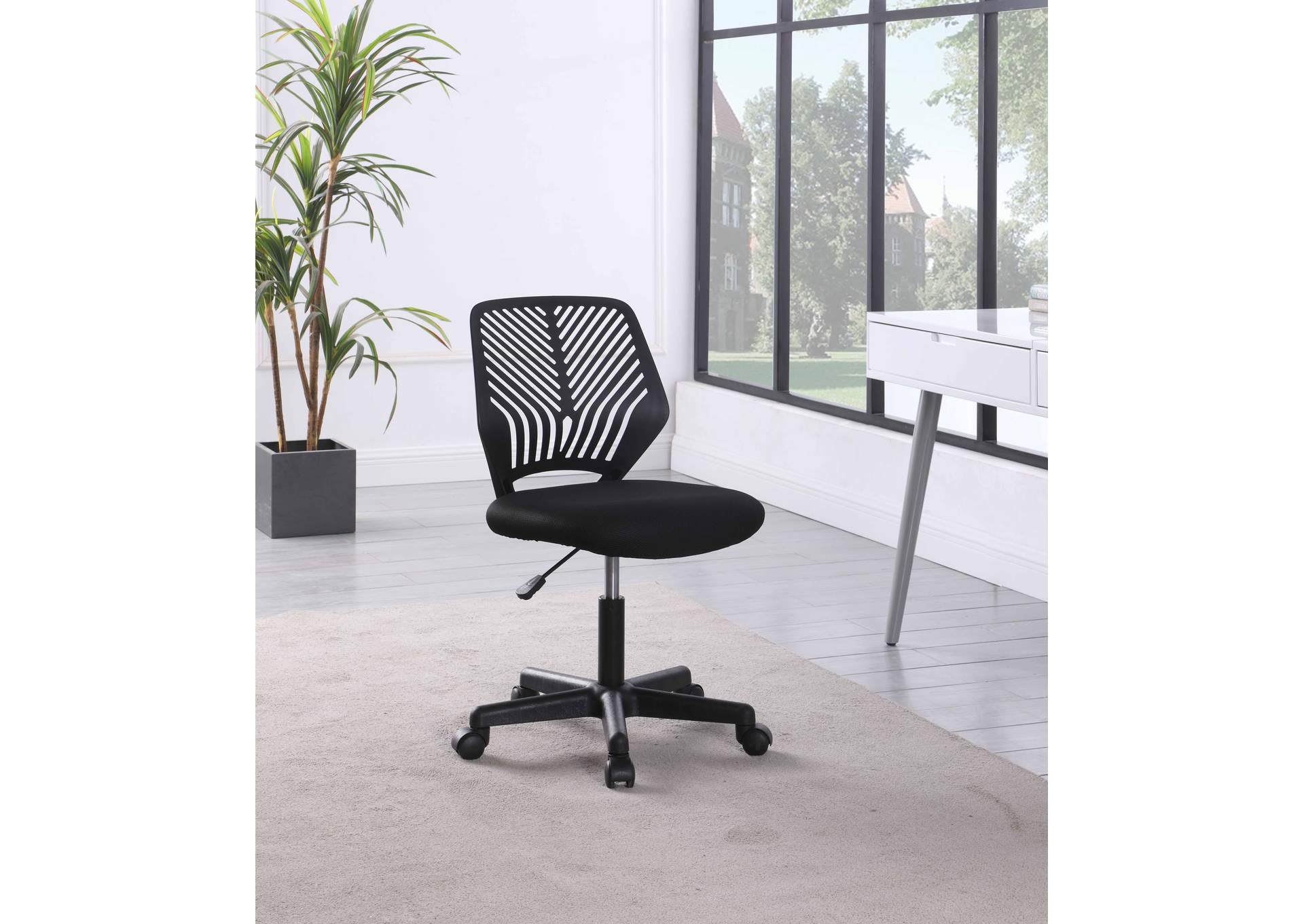 Modern Pneumatic Adjustable-Height Computer Chair image 1