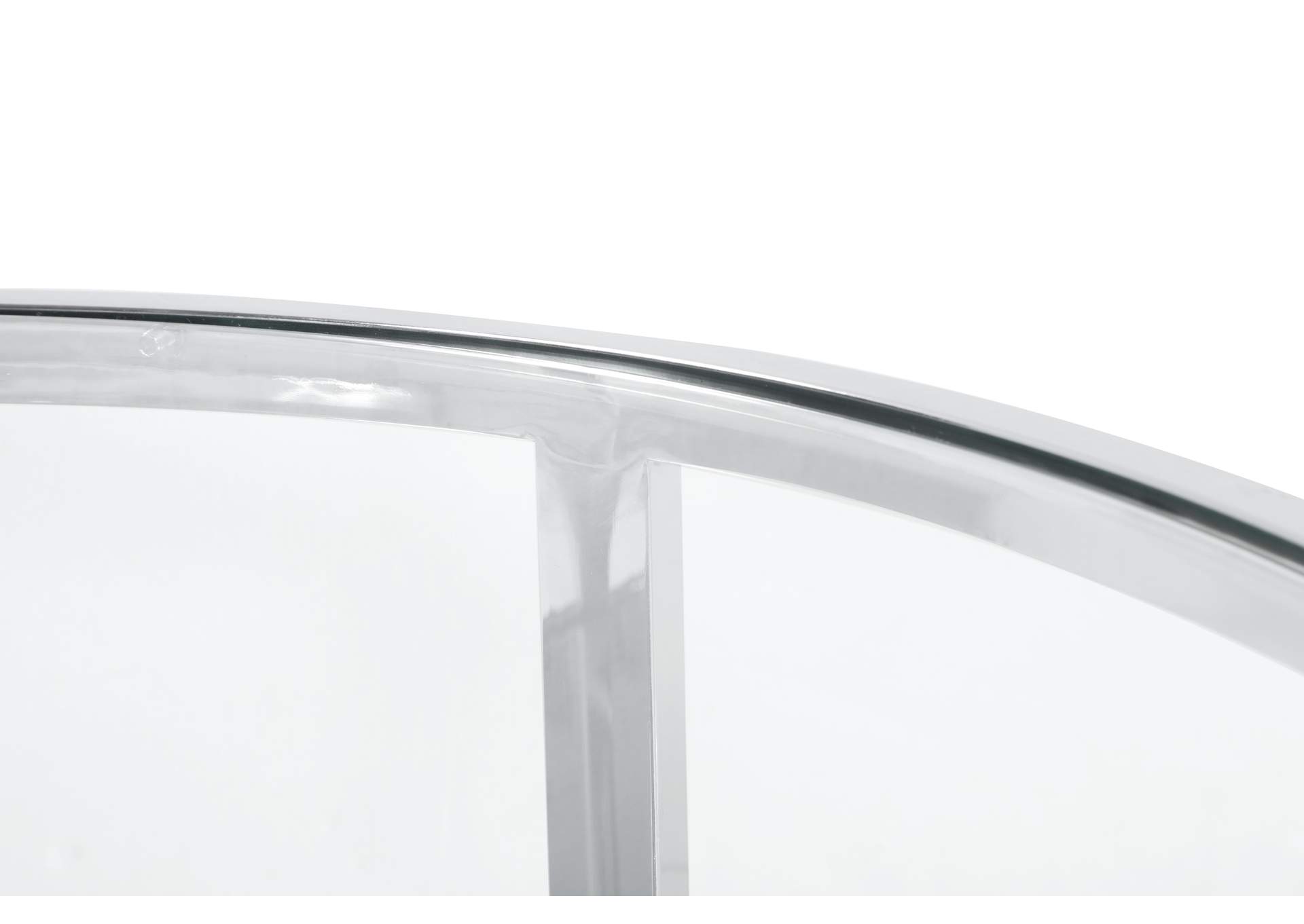 Contemporary 2-In-1 Nesting Cocktail Table Set image 8