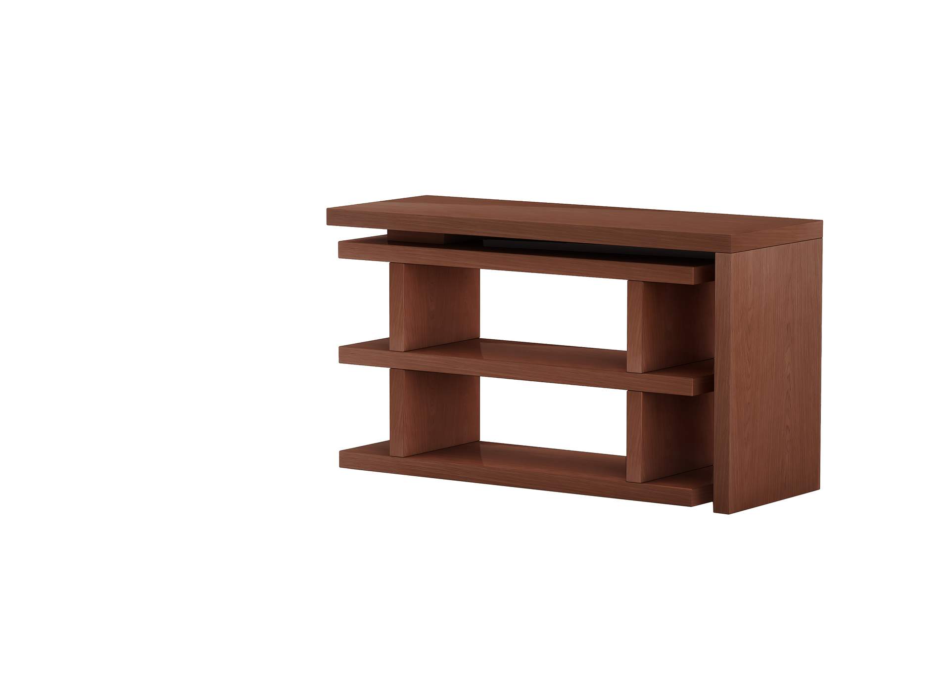 Motion Home Office Desk With Shelves image 6
