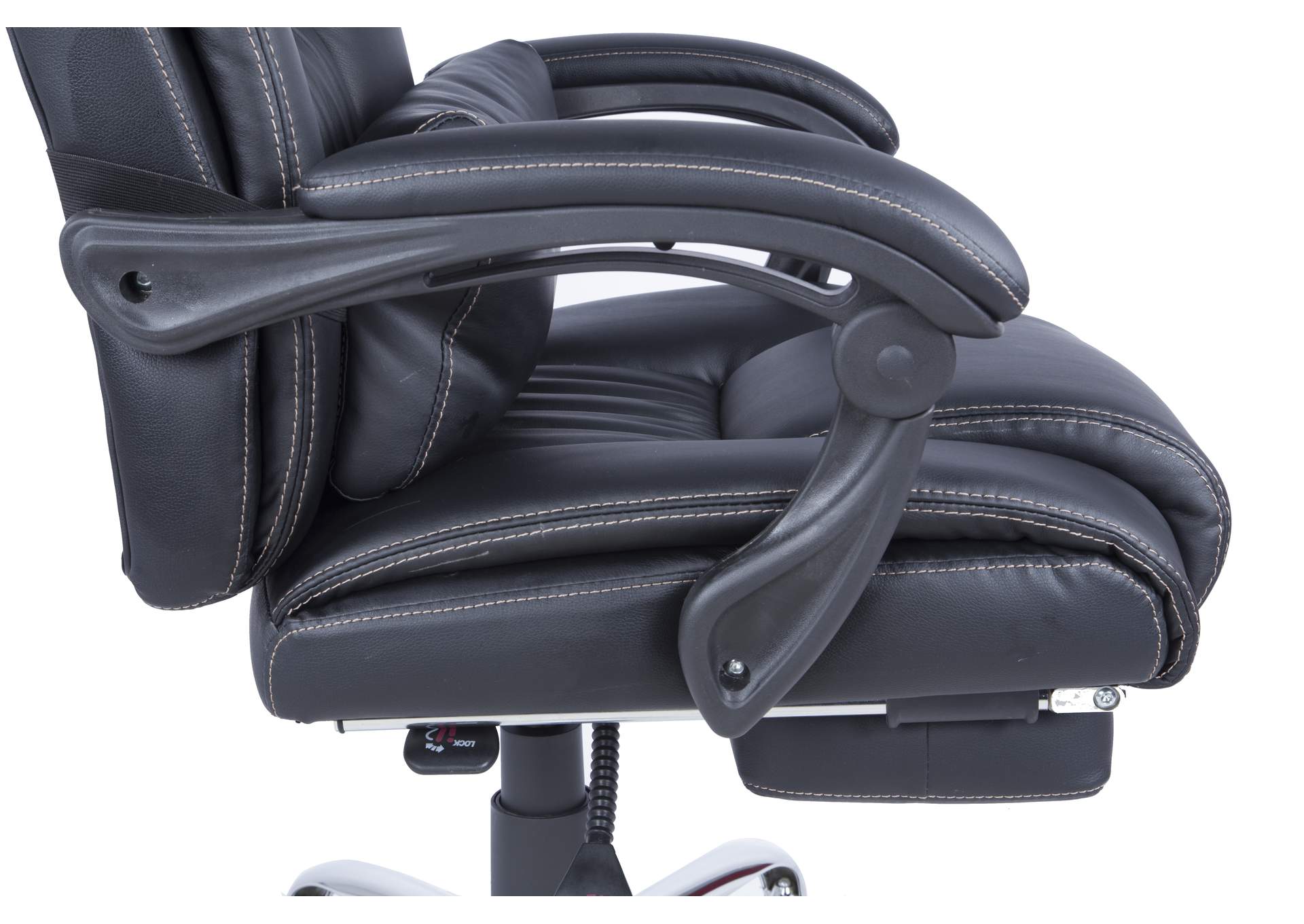 Modern Ergonomic Computer Chair With Extendable Footrest image 7