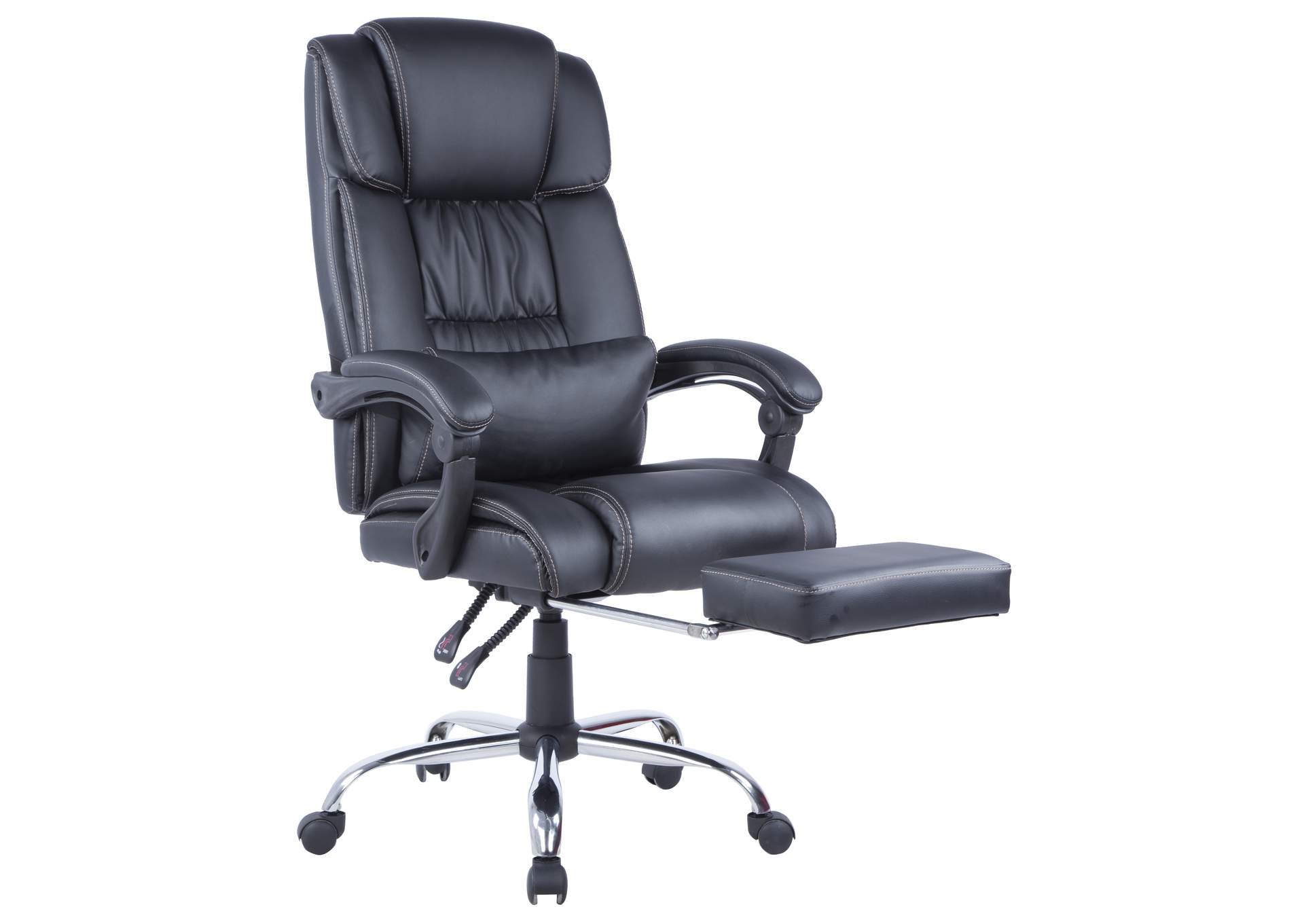Modern Ergonomic Computer Chair With Extendable Footrest image 3