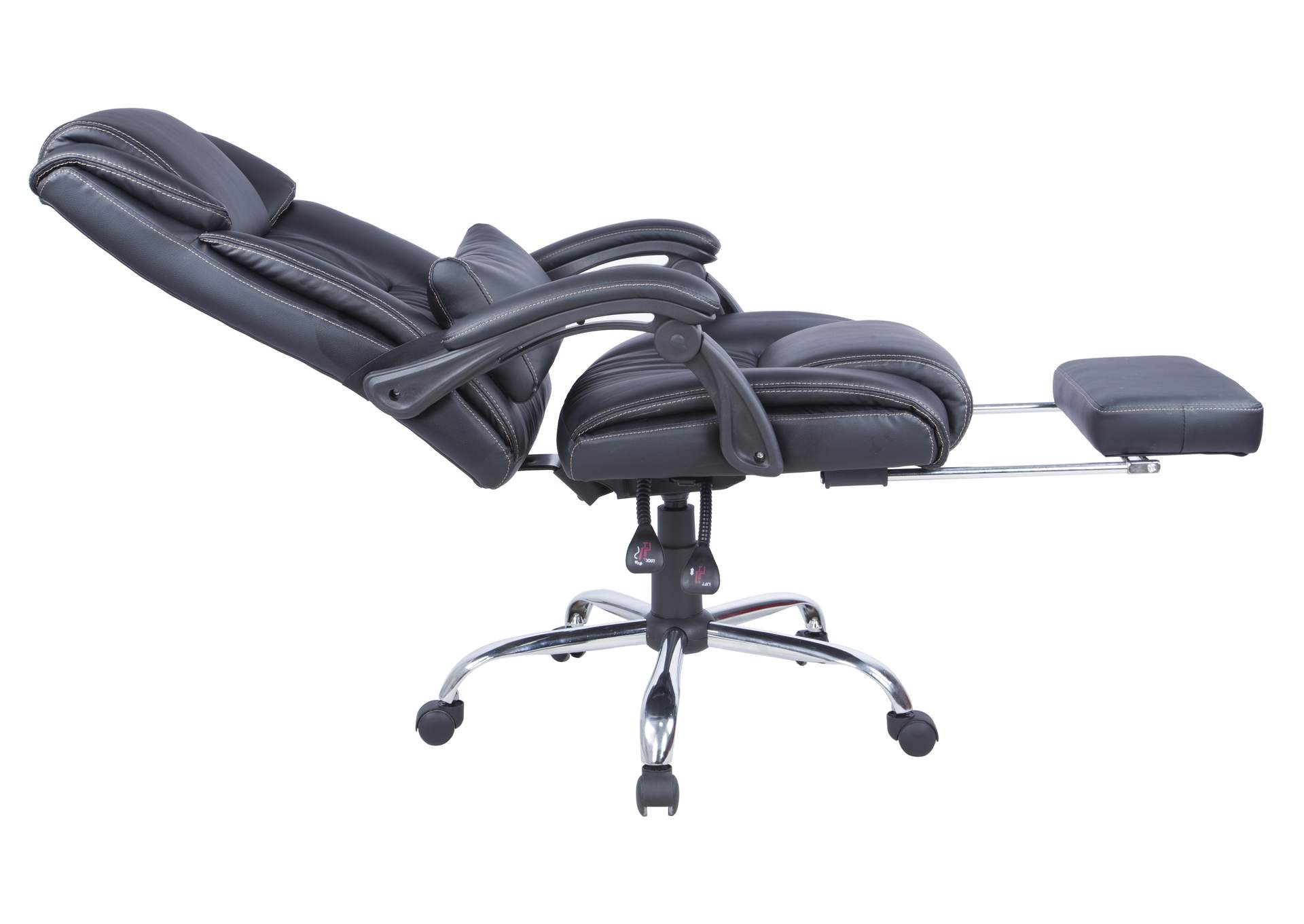 Modern Ergonomic Computer Chair With Extendable Footrest image 5