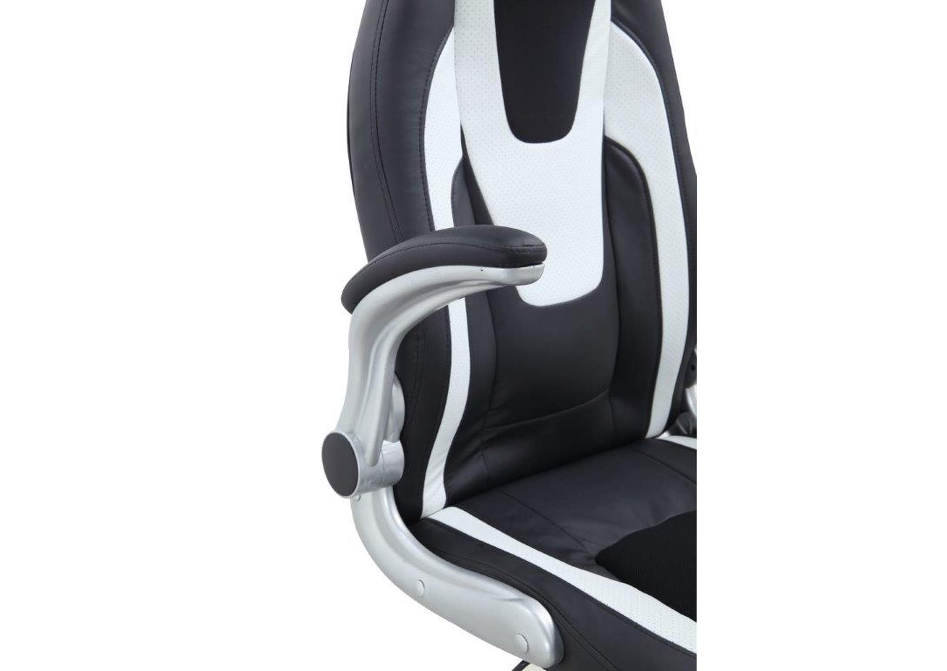 Modern Ergonomic 2-Tone Adjustable Computer Chair image 7