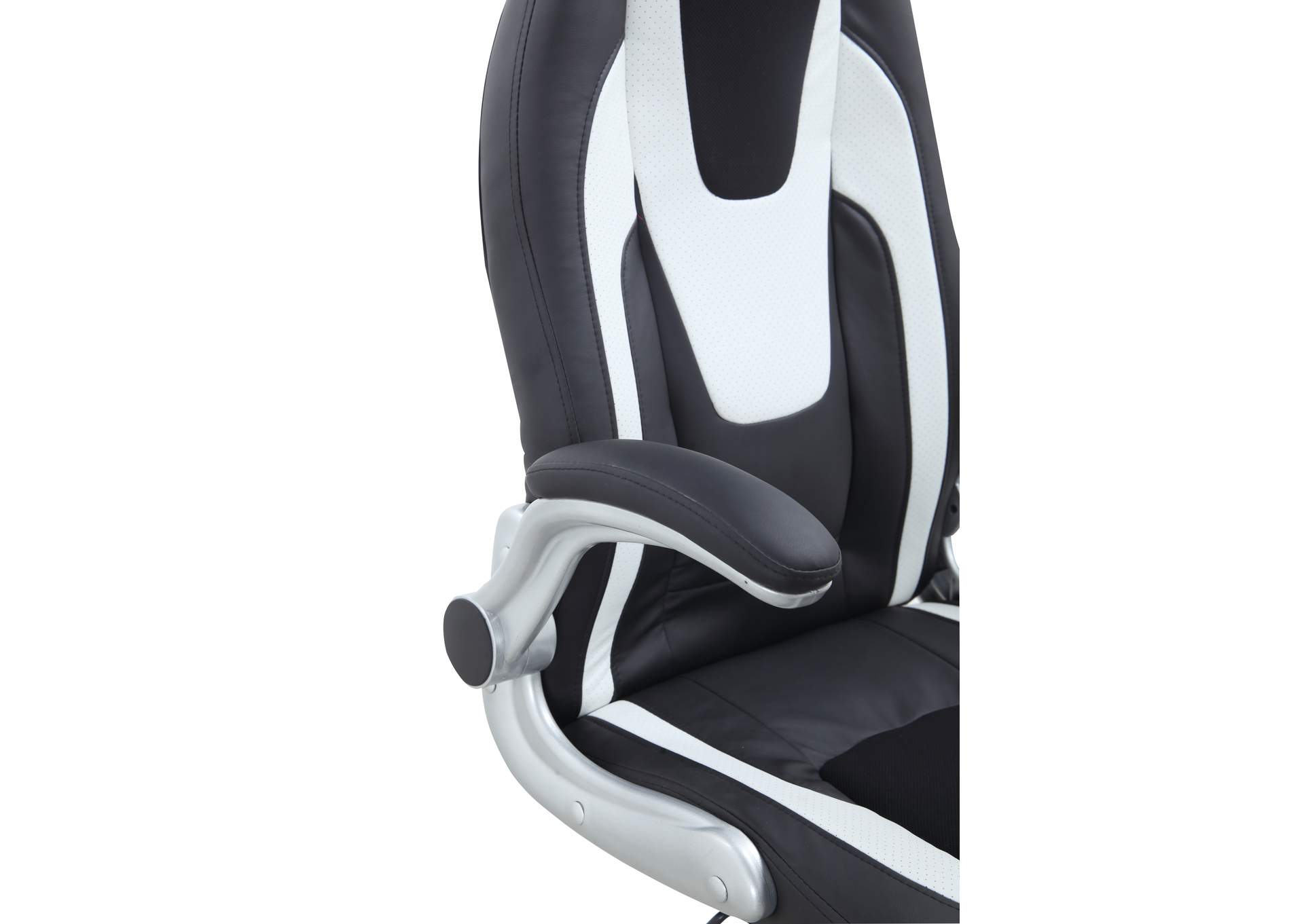 Modern Ergonomic 2-Tone Adjustable Computer Chair image 8