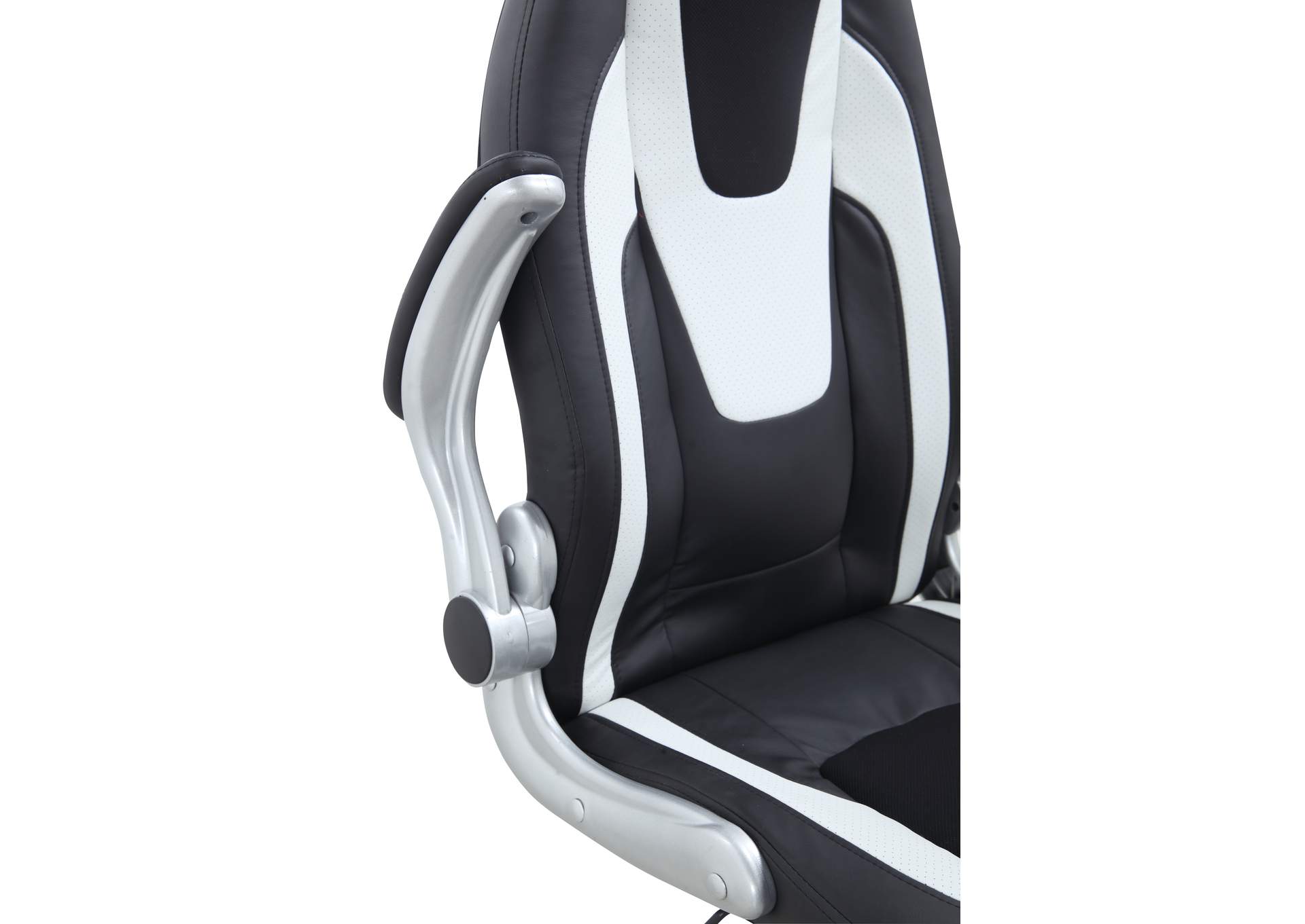 Modern Ergonomic 2-Tone Adjustable Computer Chair image 9