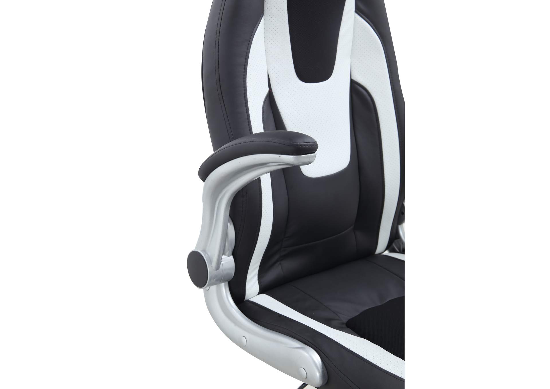 Modern Ergonomic 2-Tone Adjustable Computer Chair image 10