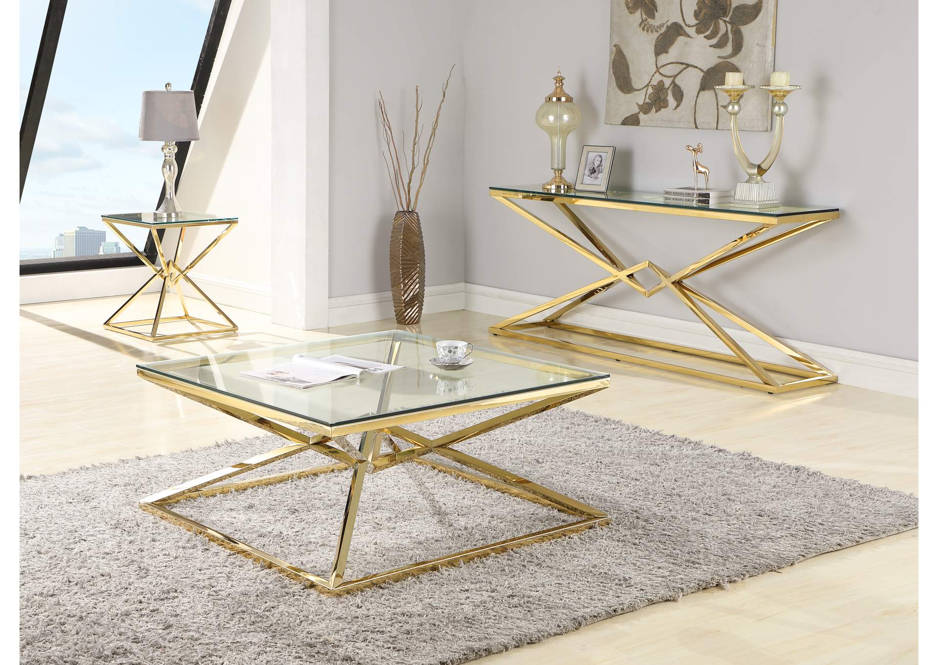 Contemporary Cocktail Table image 1