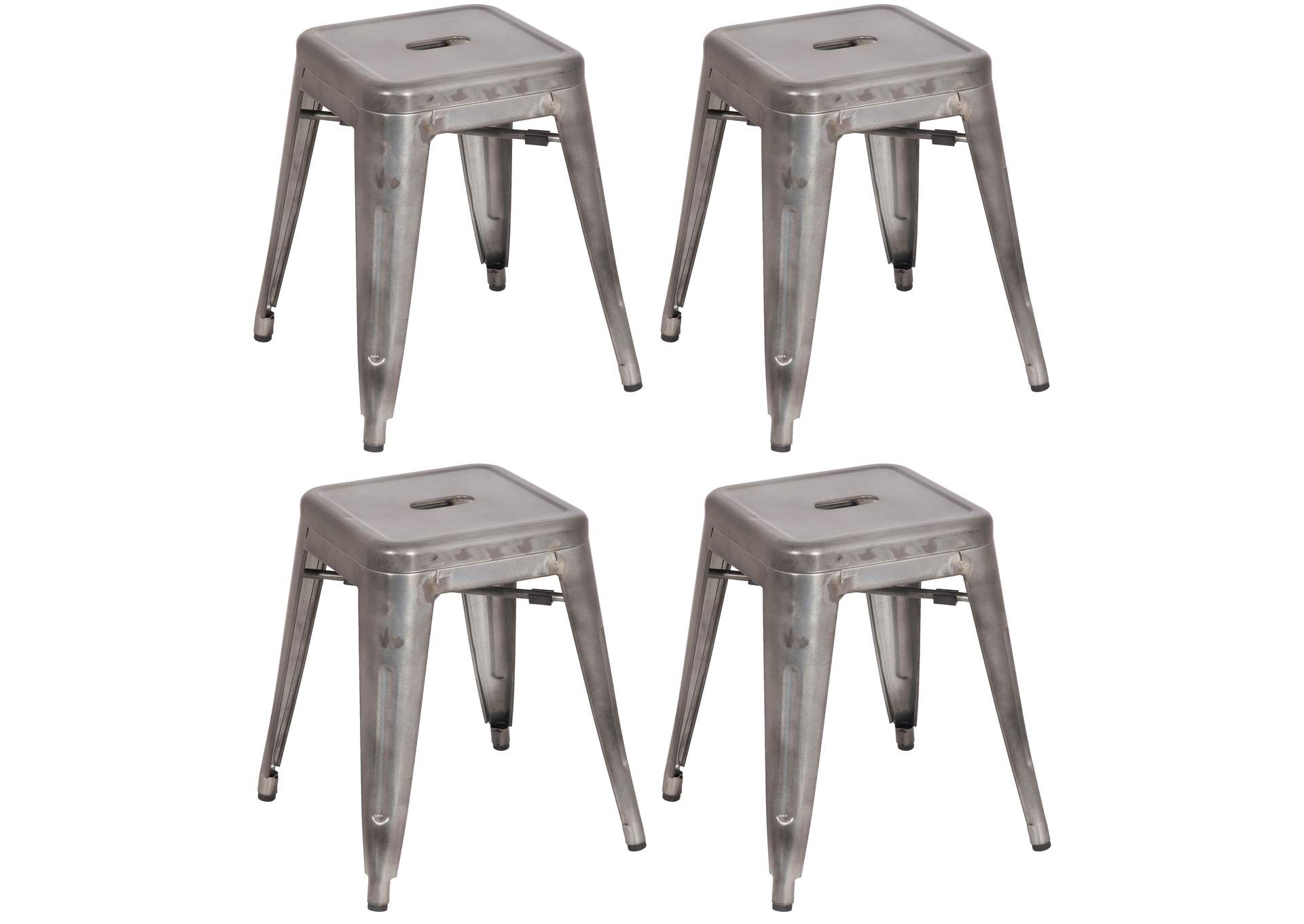 Galvanized Steel Side Chair image 4