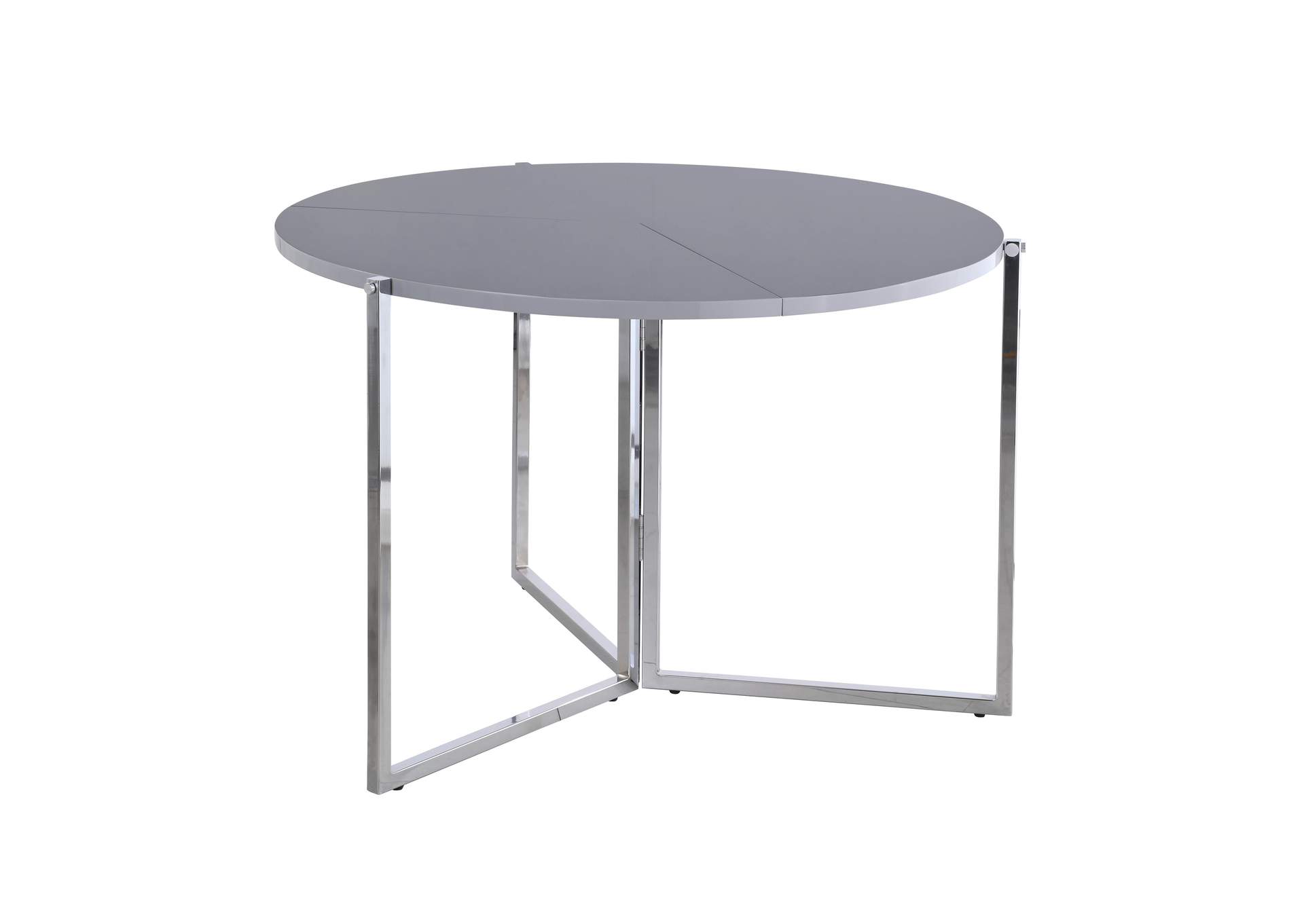 43" Round Foldaway Dining Table image 1