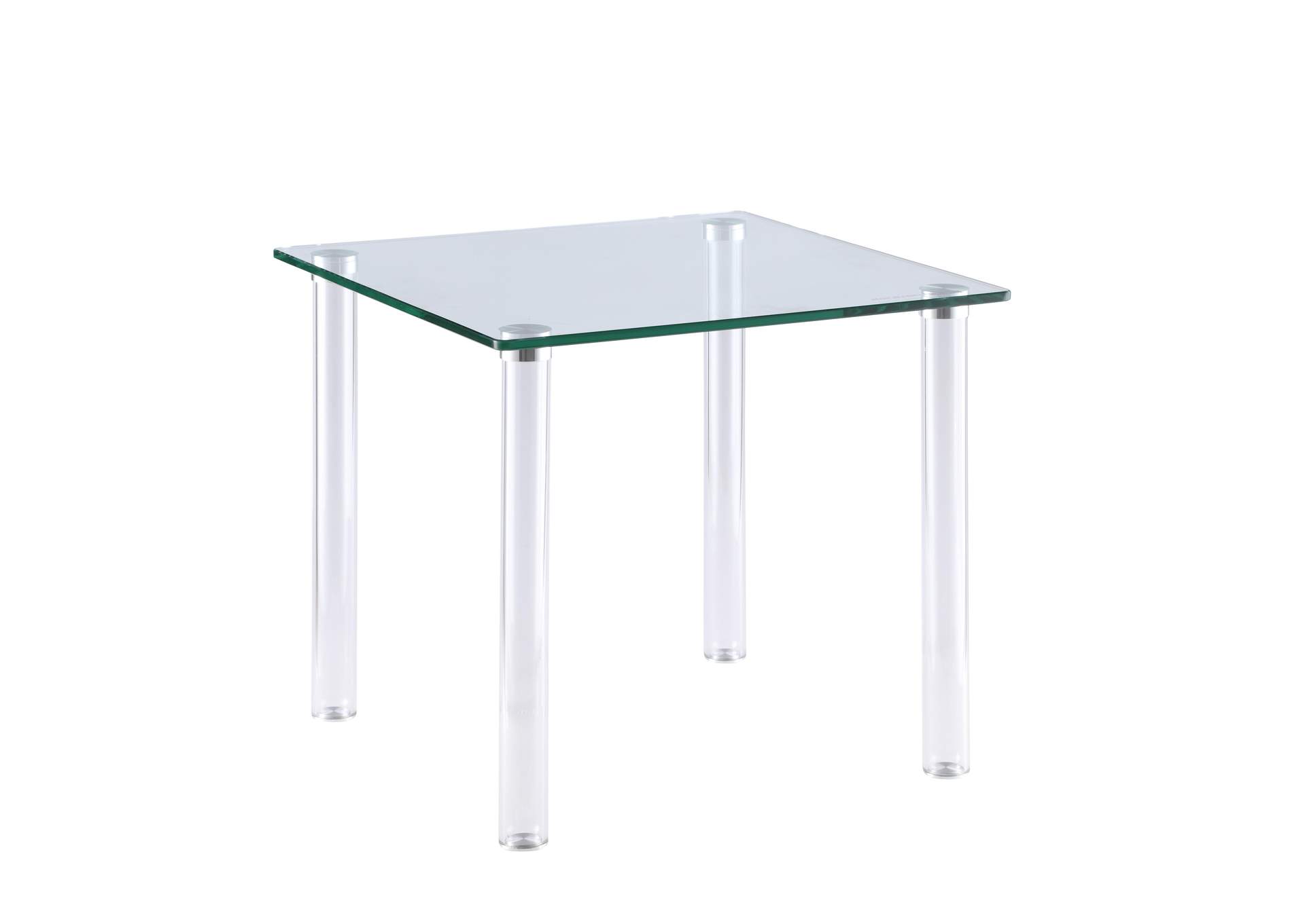 Contemporary All Glass Lamp Table image 3