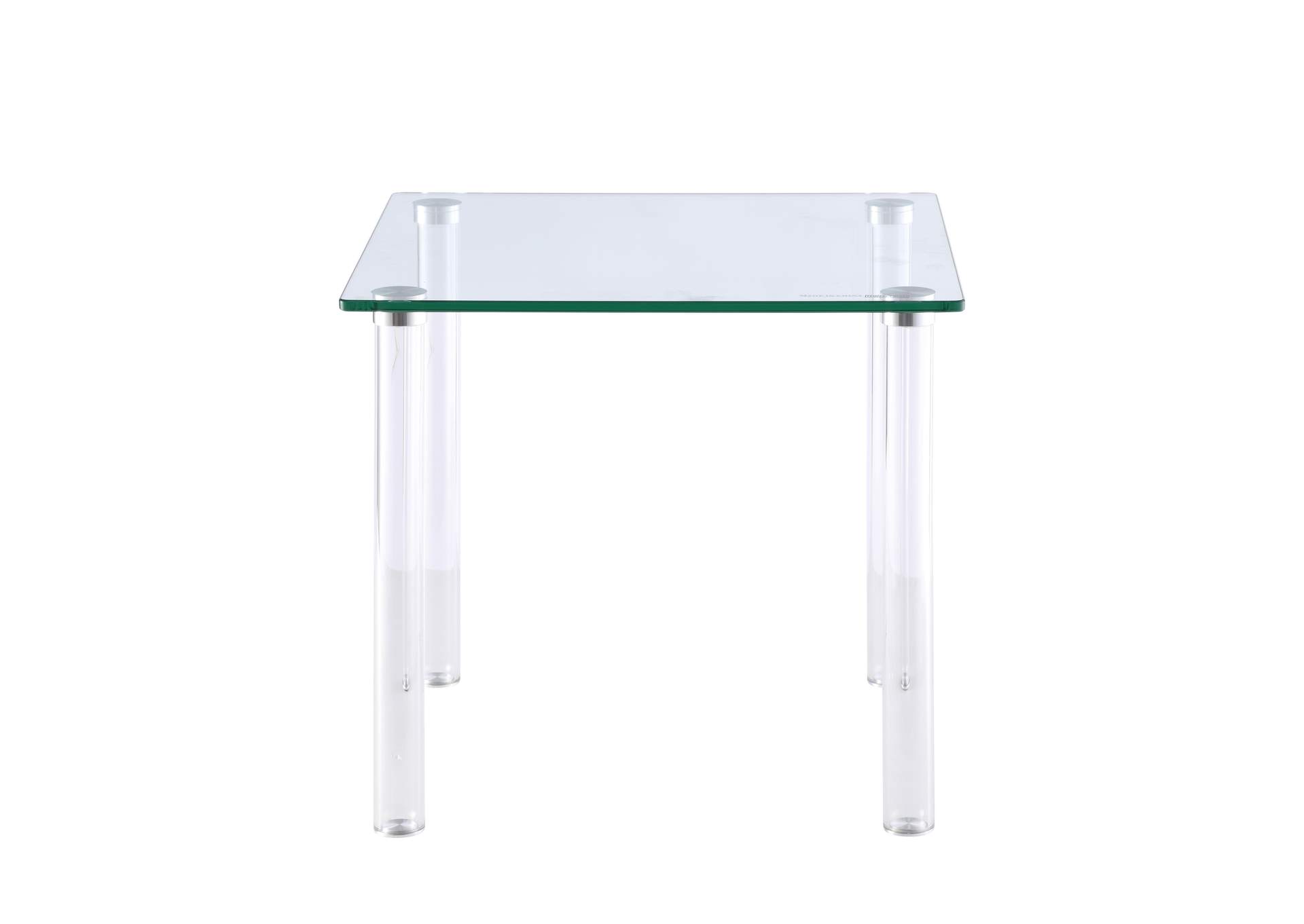 Contemporary All Glass Lamp Table image 4