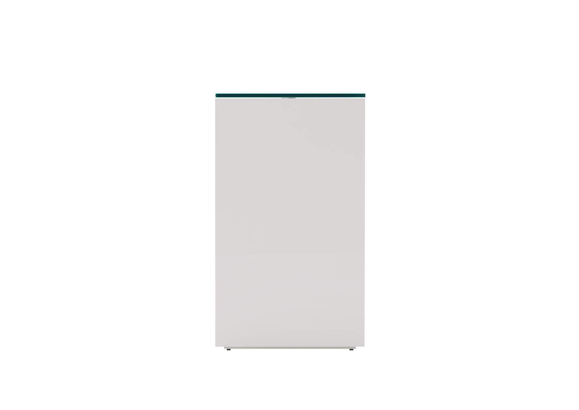 Contemporary Bent Glass Sofa Table image 5