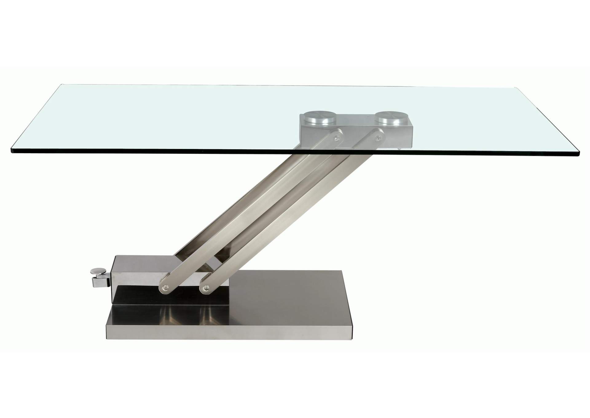 Contemporary Adjustable Height Cocktail Table image 4