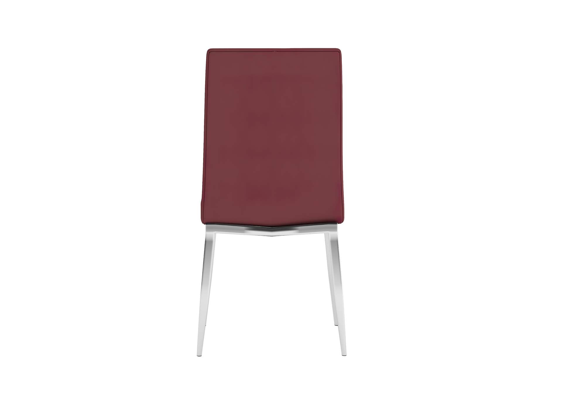 Modern Curved-Back Upholstered Side Chair image 6