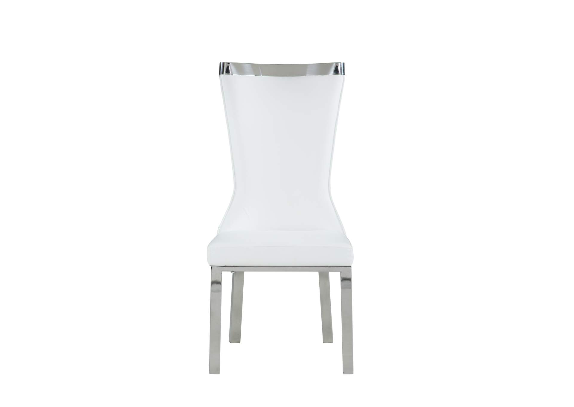 Contemporary Curved-Back Side Chair image 5