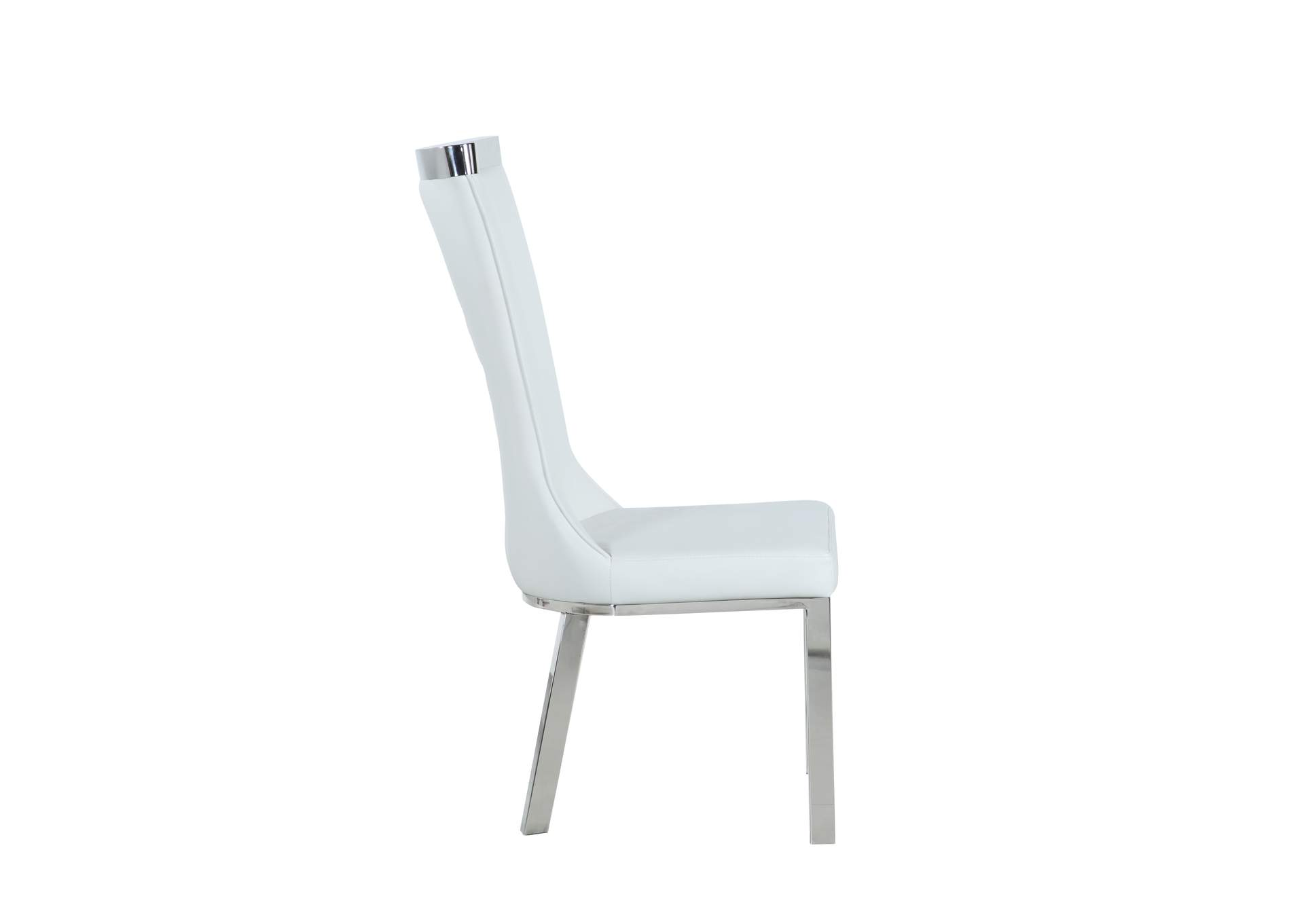 Contemporary Curved-Back Side Chair image 6