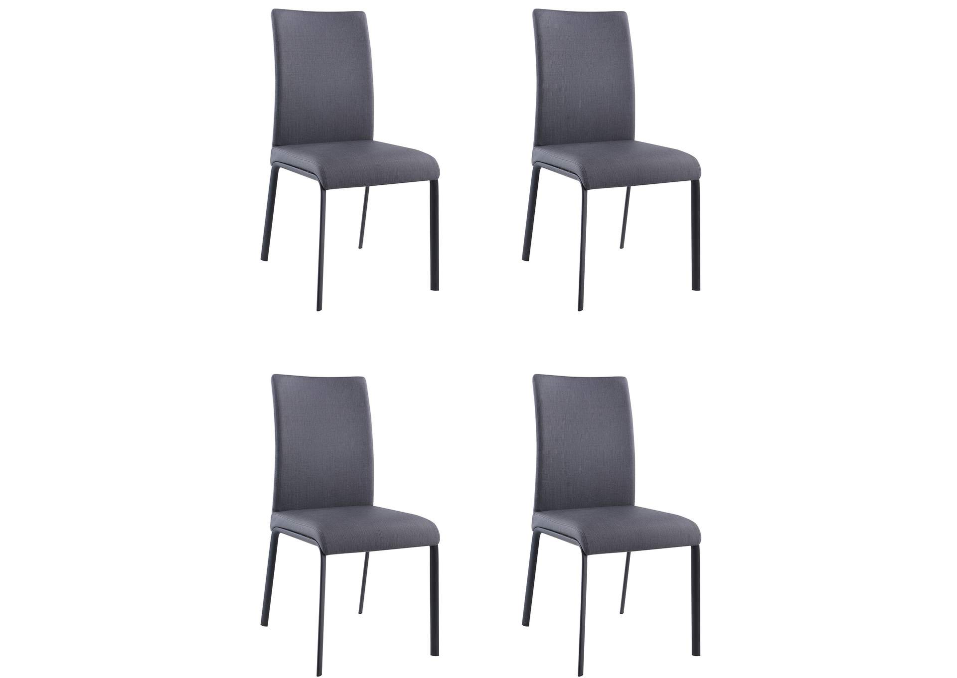 Contemporary Contour-Back Side Chair image 7