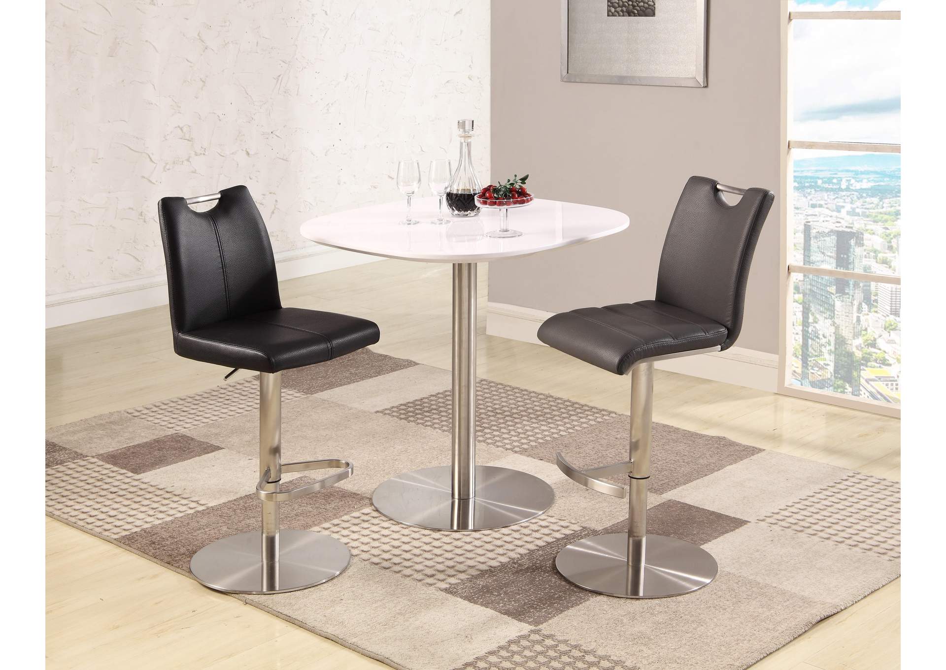 Contemporary White Counter Table image 4