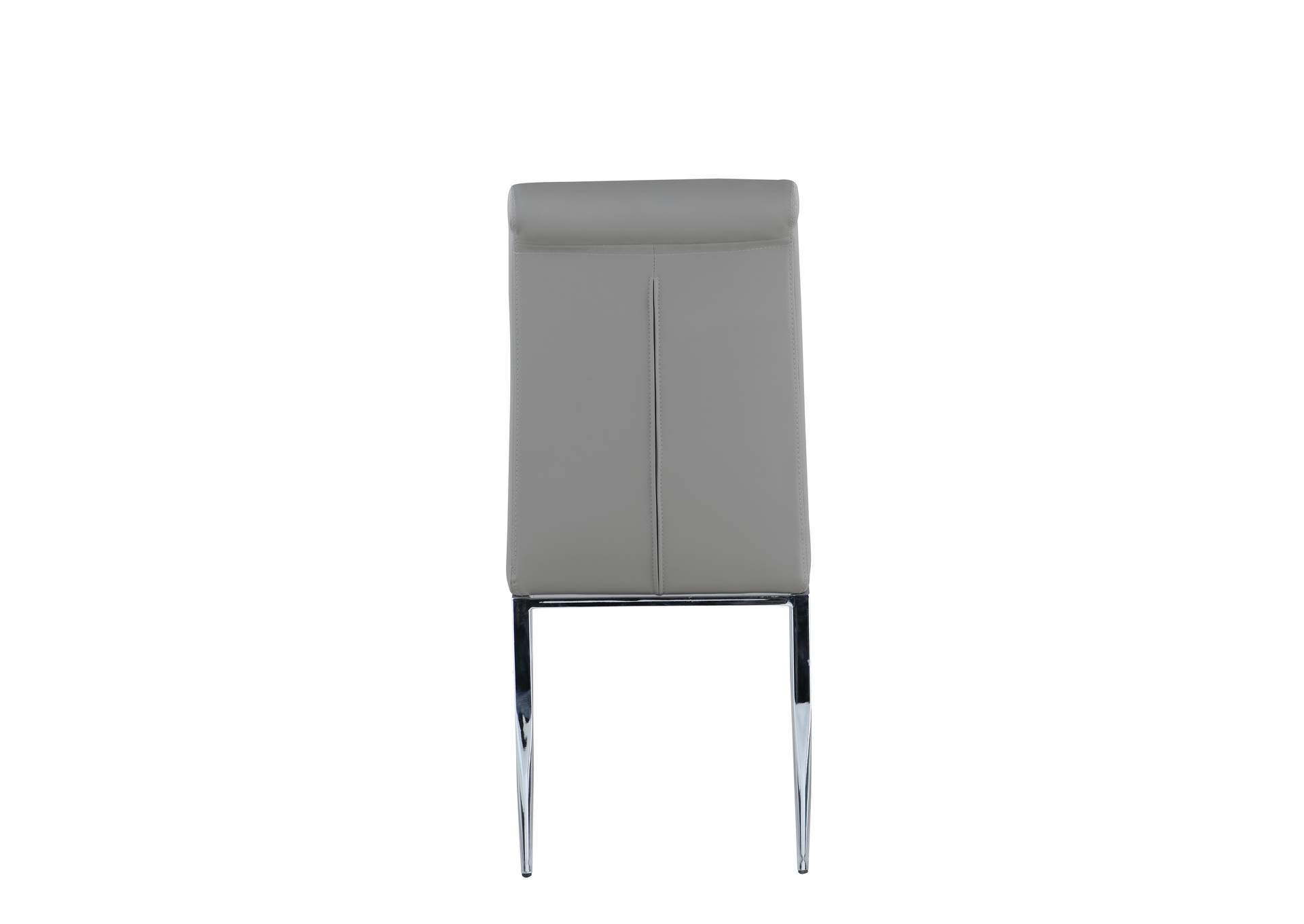 Contemporary Upholstered Cantilever Side Chair image 6