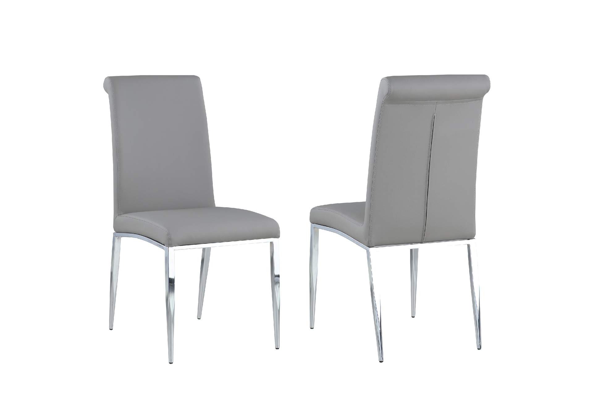 Contemporary Upholstered Cantilever Side Chair image 10