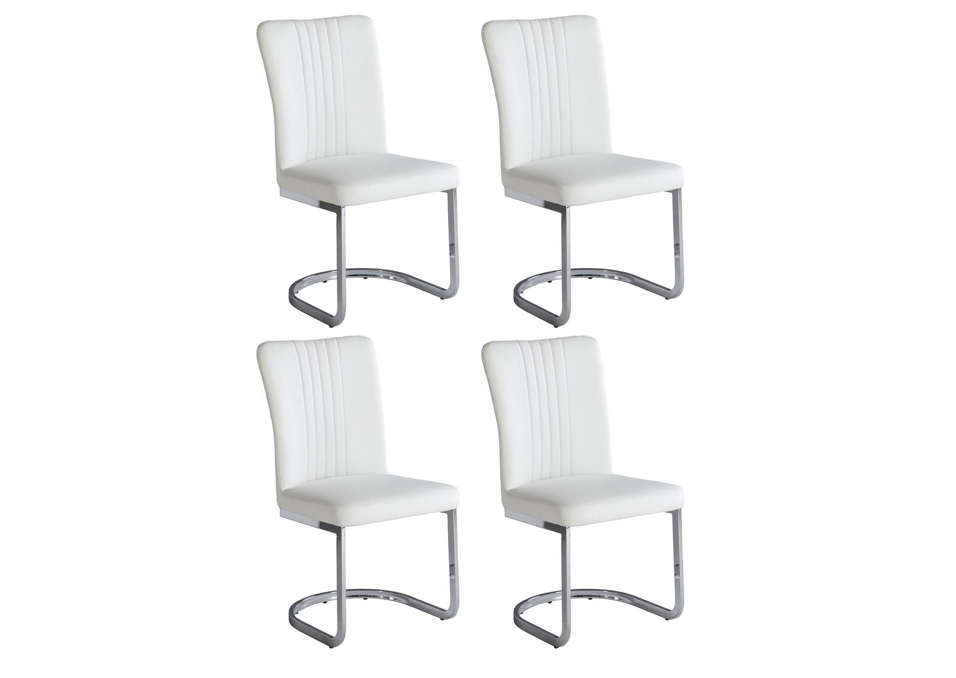 Channel Back Cantilever Side Chair image 5