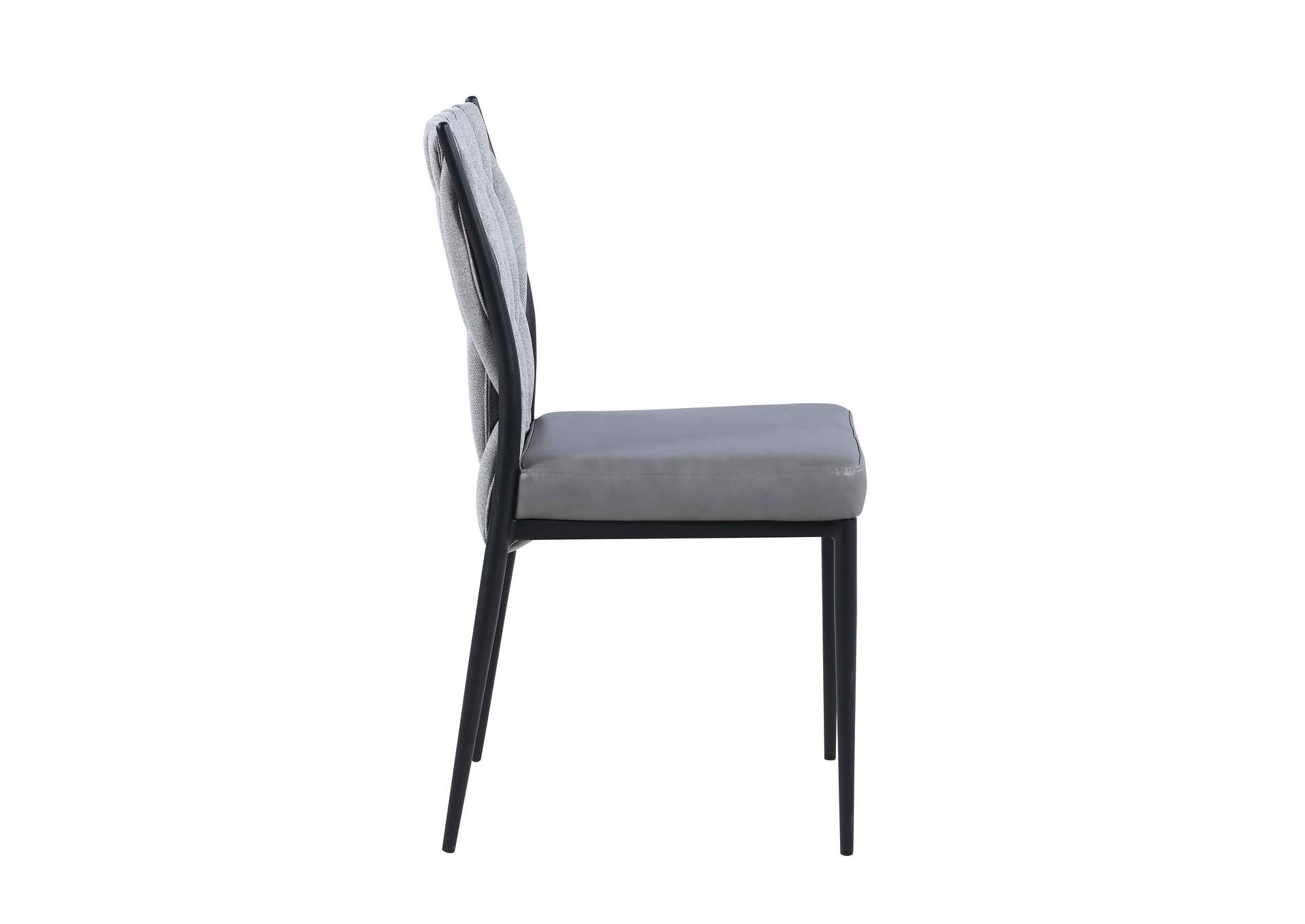 Contemporary Side Chair With Weave Back image 6