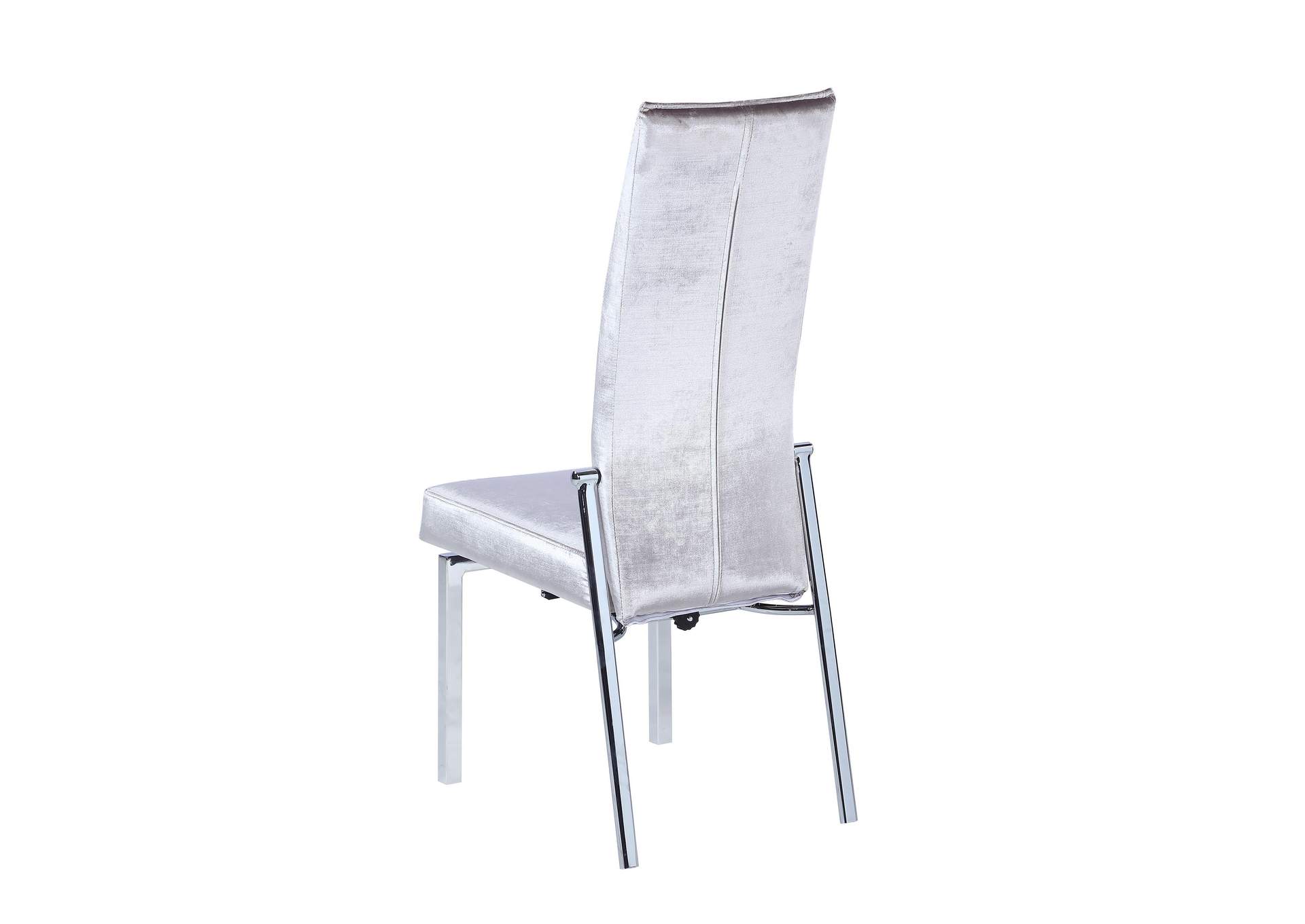 Contemporary Motion Back Side Chair With Chrome Frame image 7