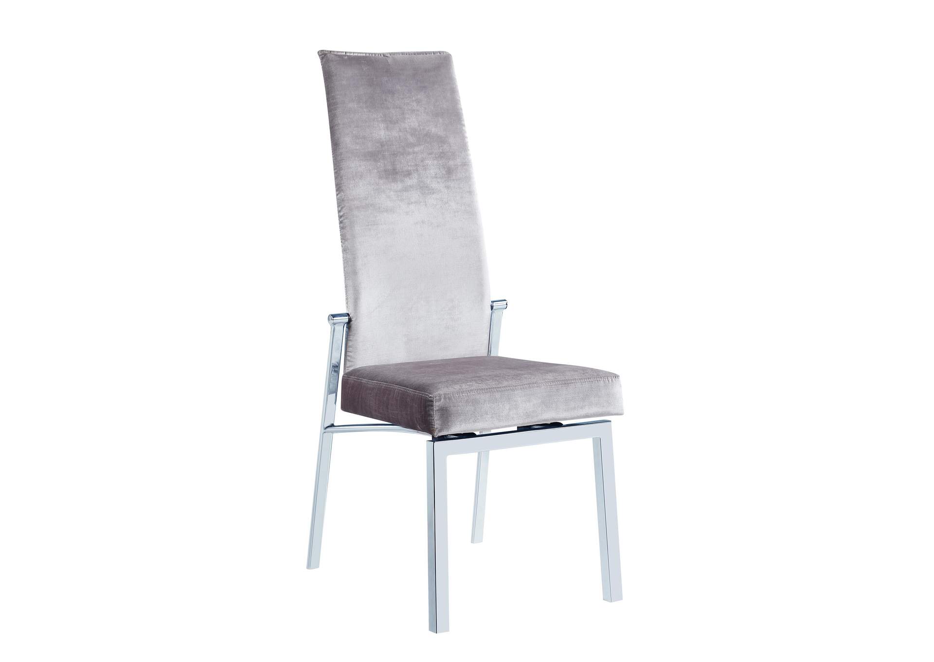 Contemporary Motion Back Side Chair With Chrome Frame image 5