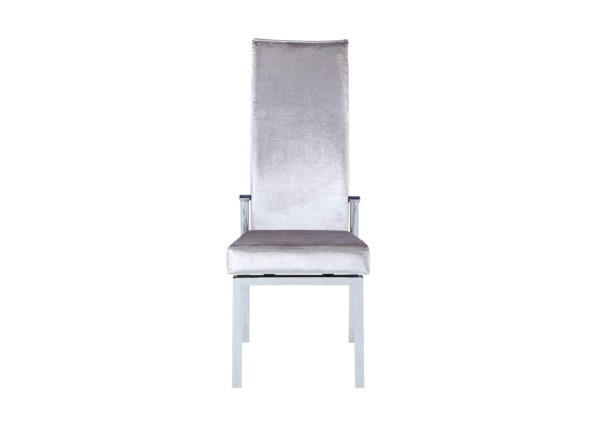 Contemporary Motion Back Side Chair With Chrome Frame image 6