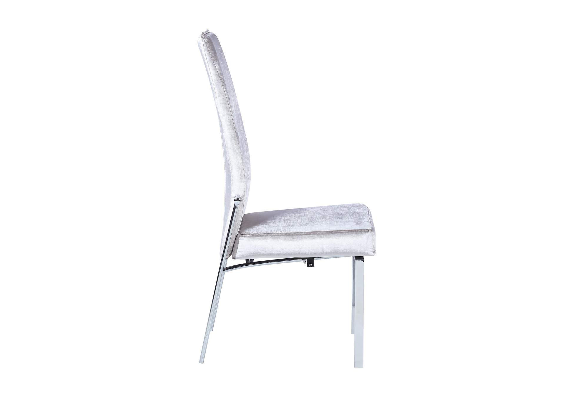Contemporary Motion Back Side Chair With Chrome Frame image 8