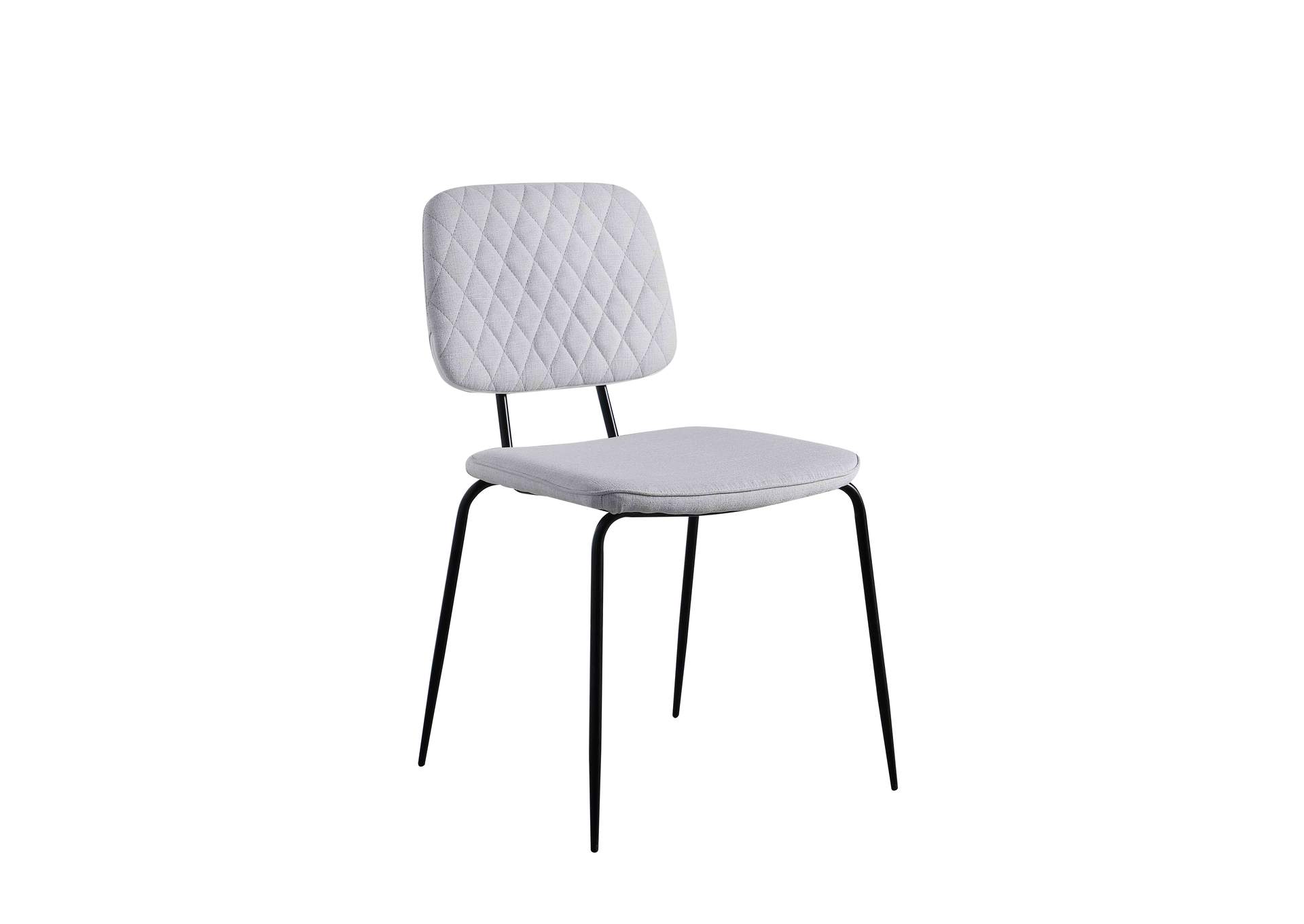 Contemporary Side Chair With Diamond Stitched Back image 3