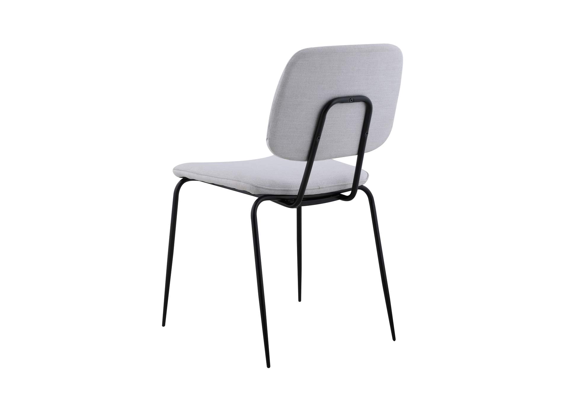 Contemporary Side Chair With Diamond Stitched Back image 4