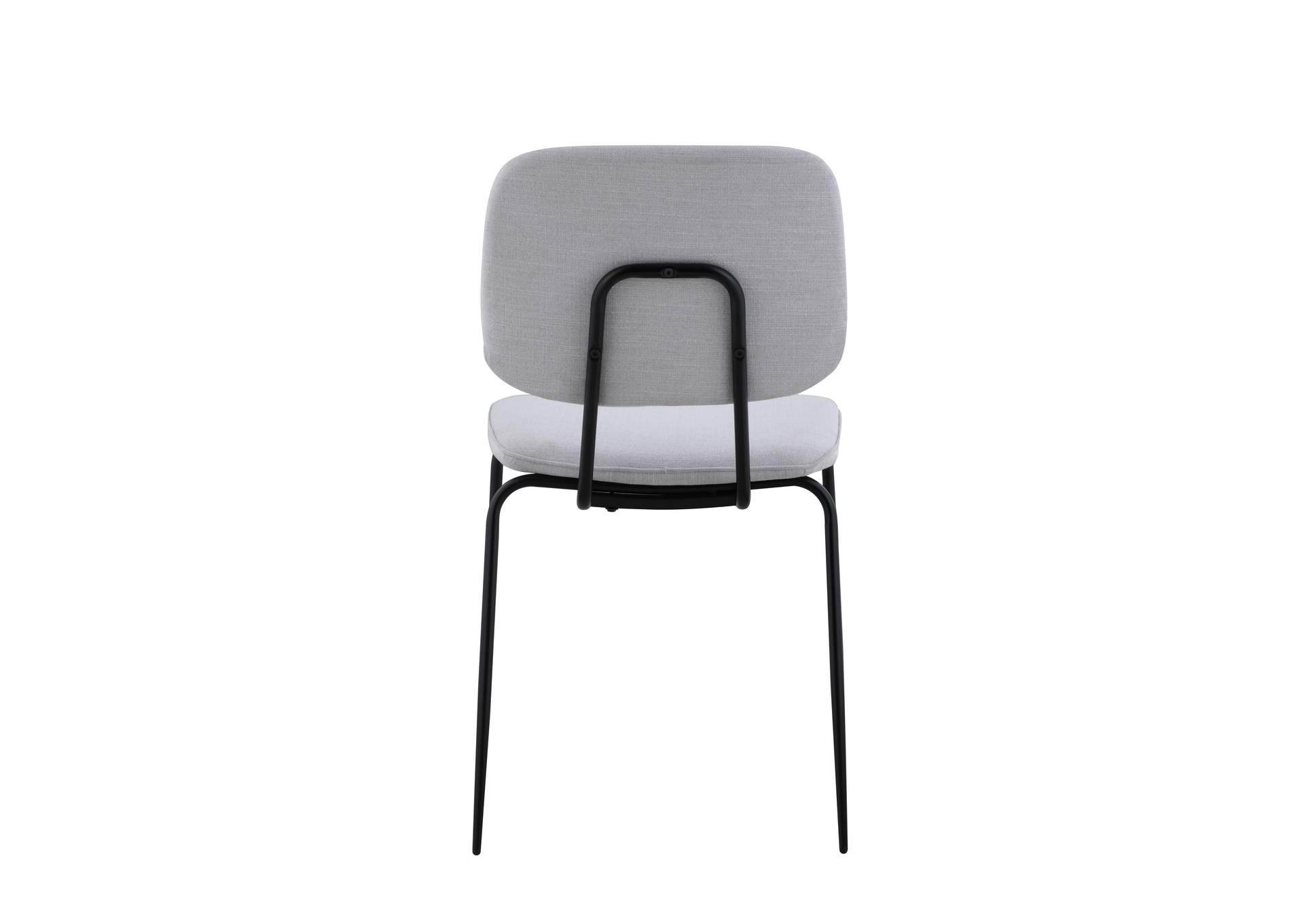 Contemporary Side Chair With Diamond Stitched Back image 6