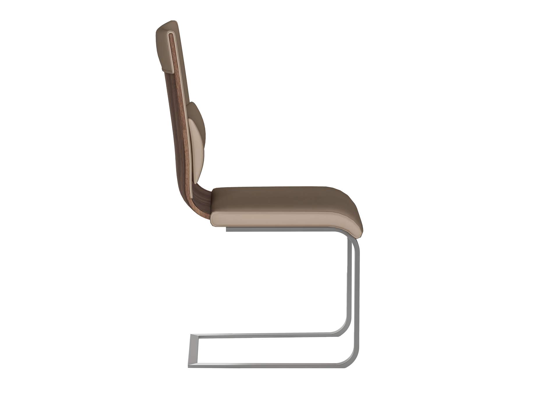 Cantilever Side Chair With Back Cushion image 4