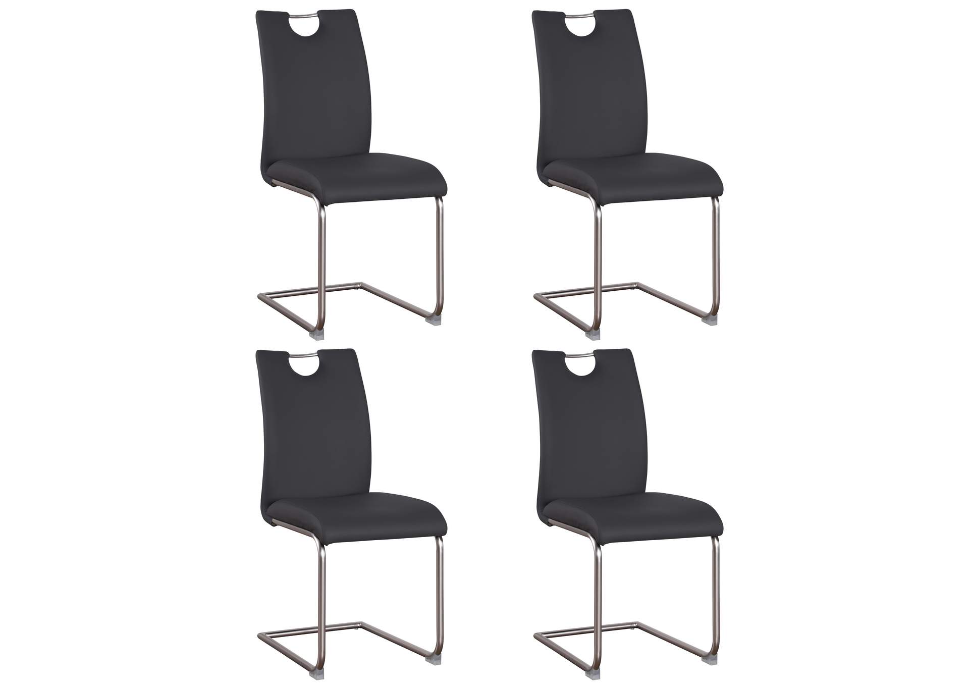 Handle Back Cantilever Side Chair image 4