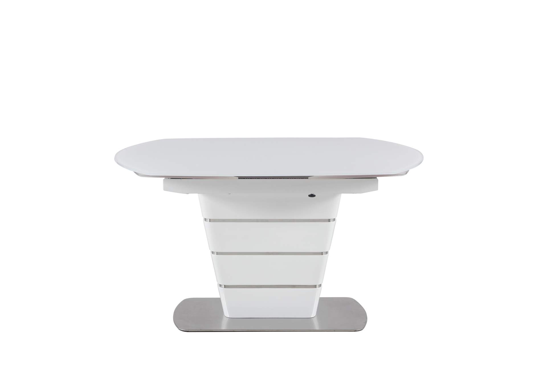 Tapered Pedestal With Steel Accents image 7