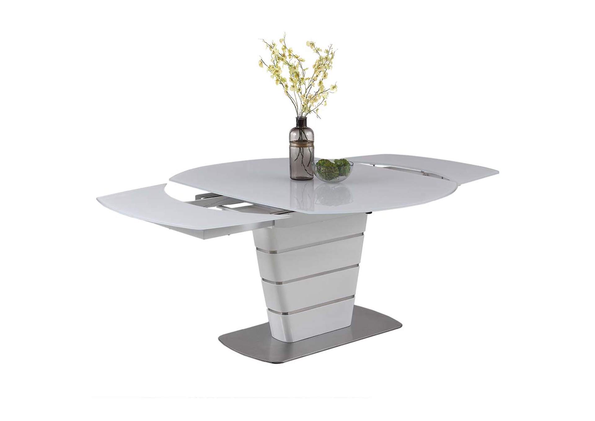Tapered Pedestal With Steel Accents image 6