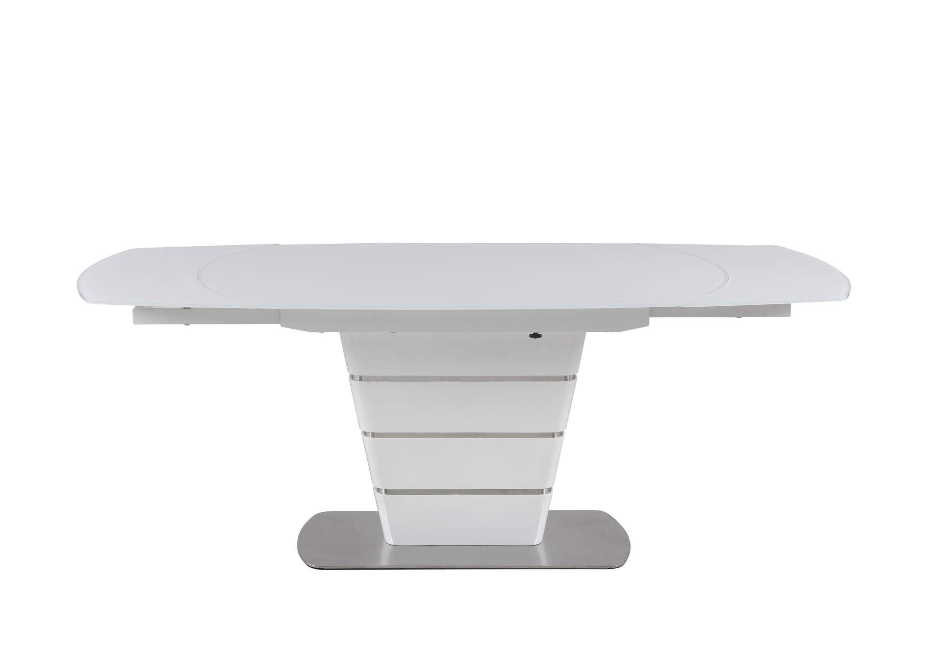 Tapered Pedestal With Steel Accents image 8